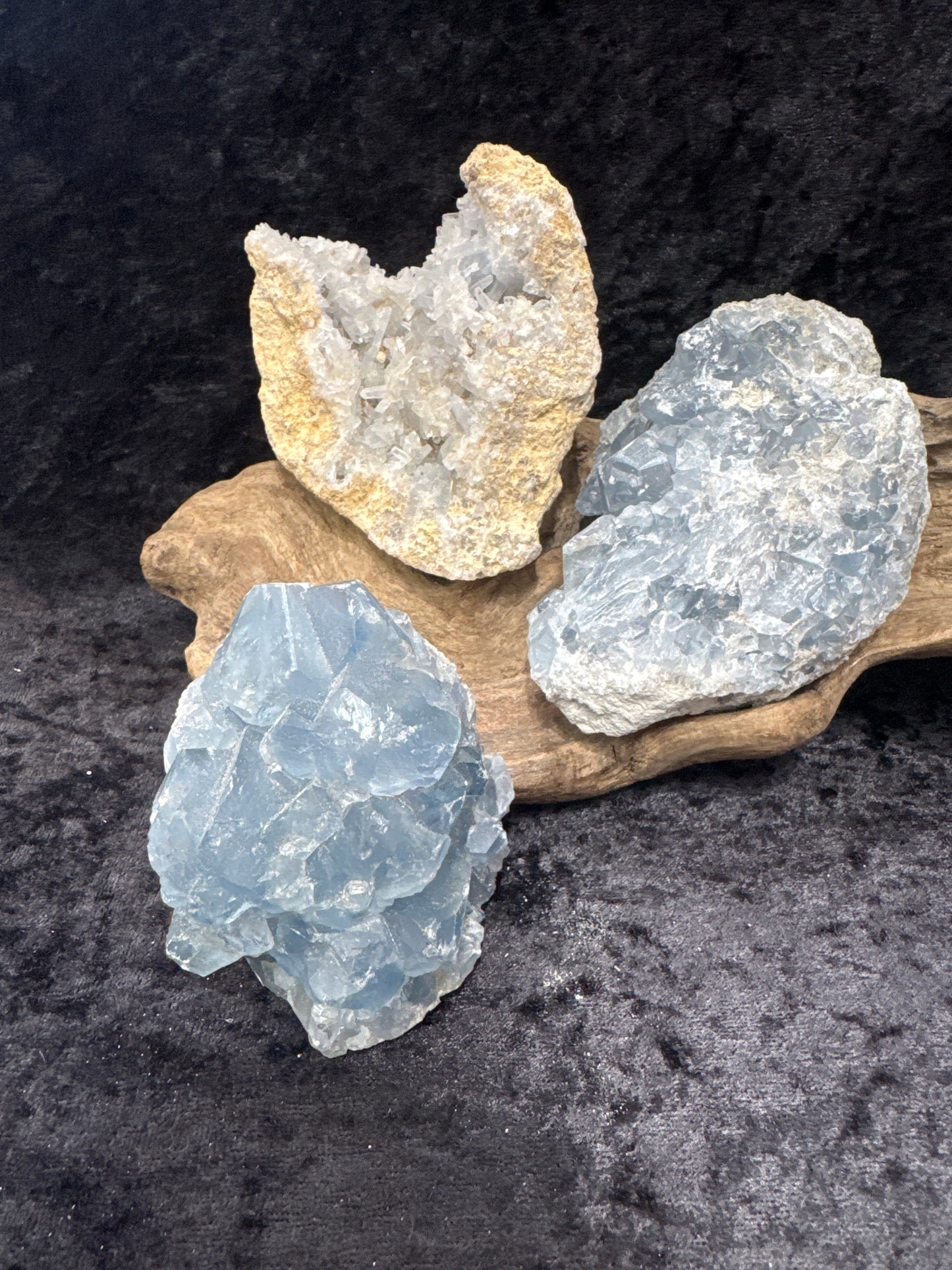 Celestite Clusters - Medium