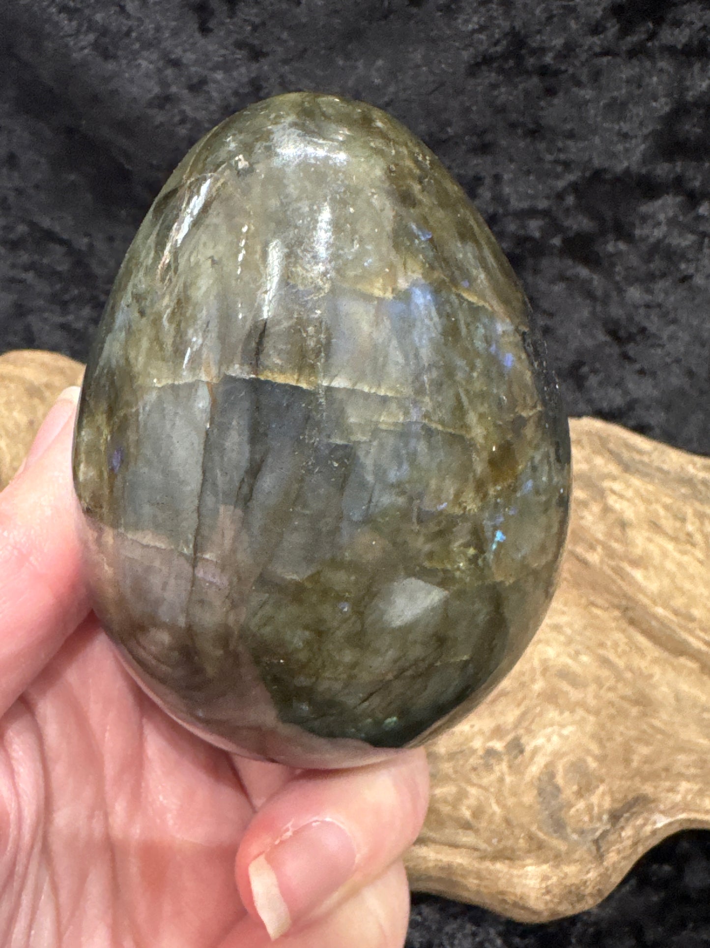 Labradorite egg