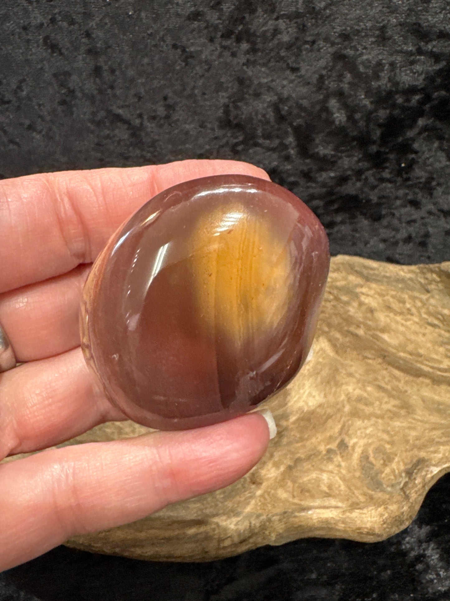 Polychrome Jasper Palm Stones