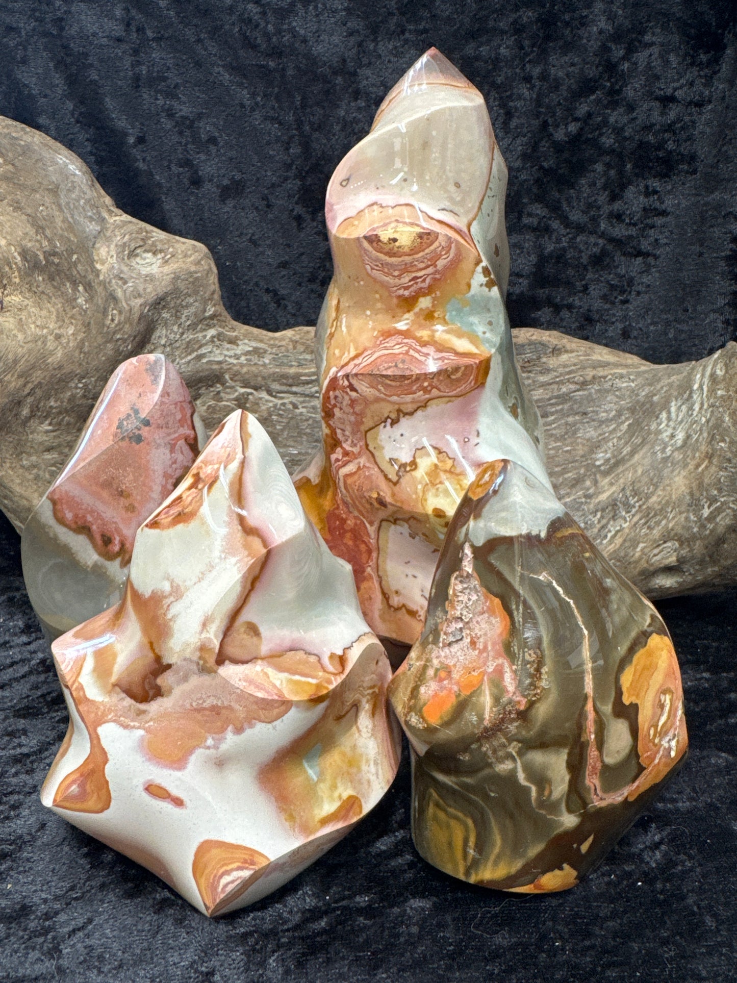 Polychrome Jasper Flames