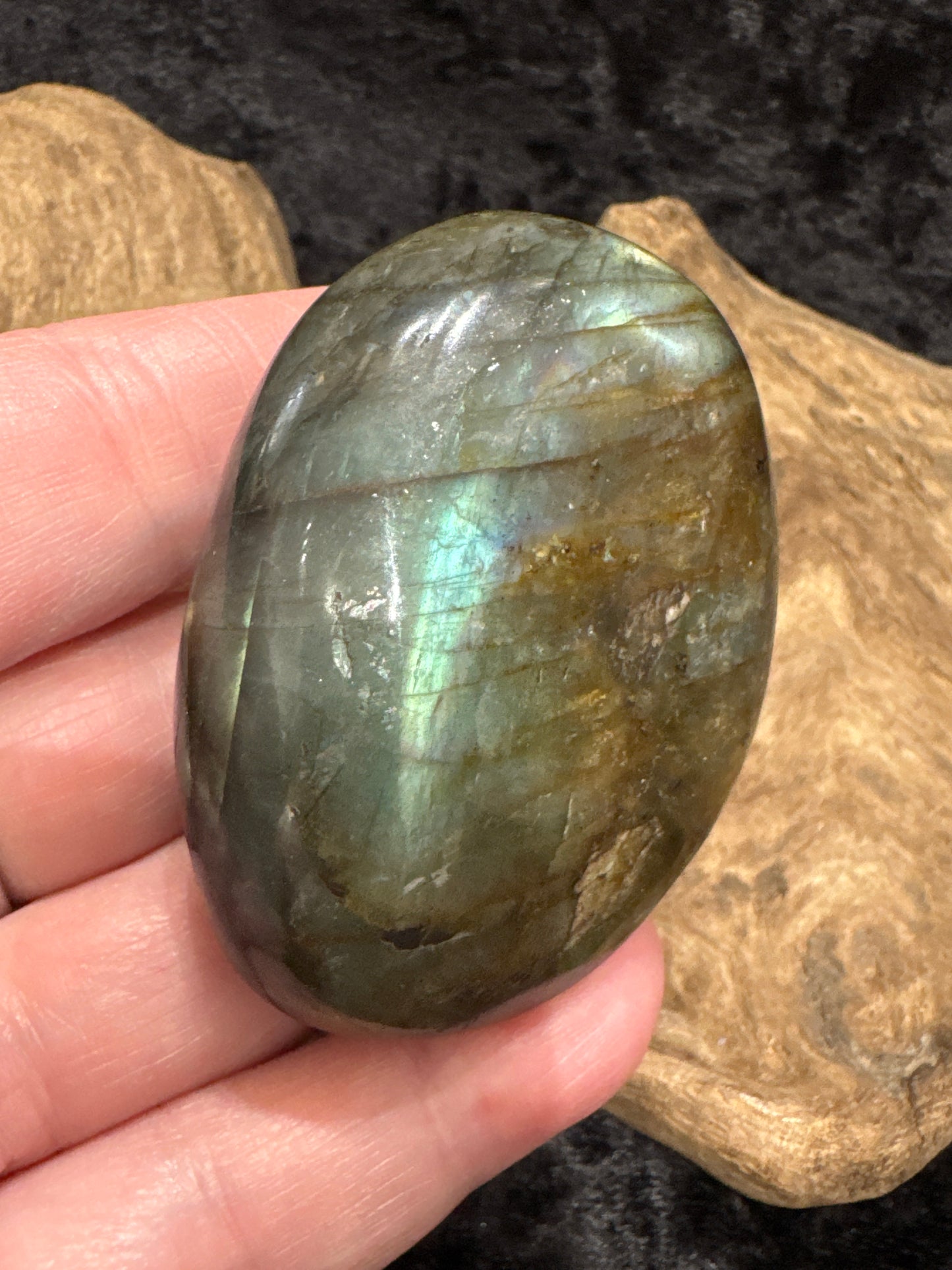 Labradorite Palm Stones