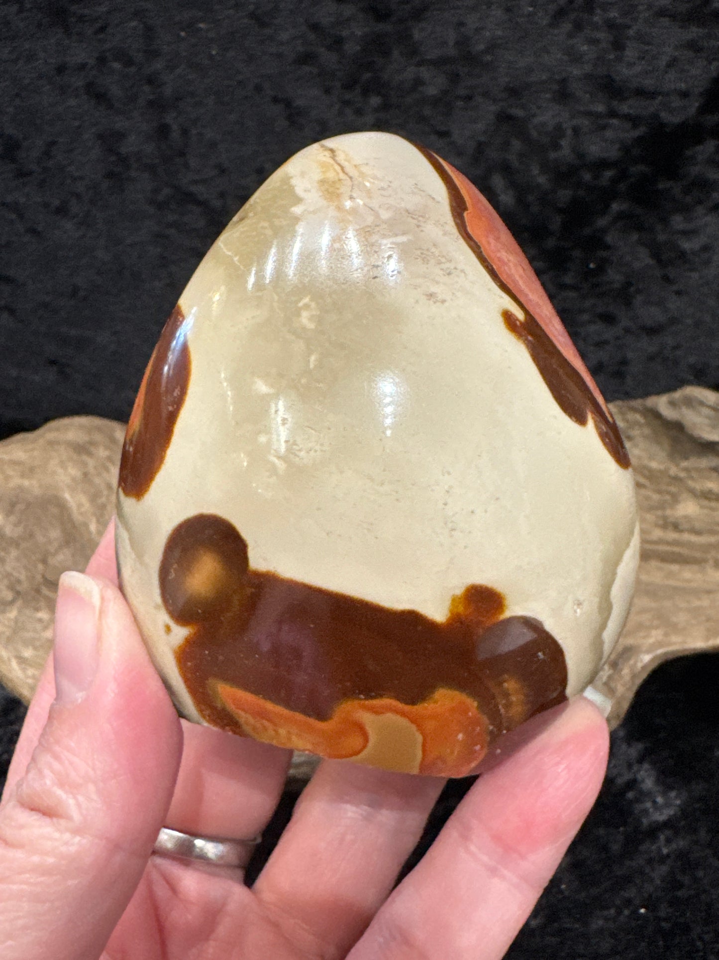 Polychrome Jasper Carvings