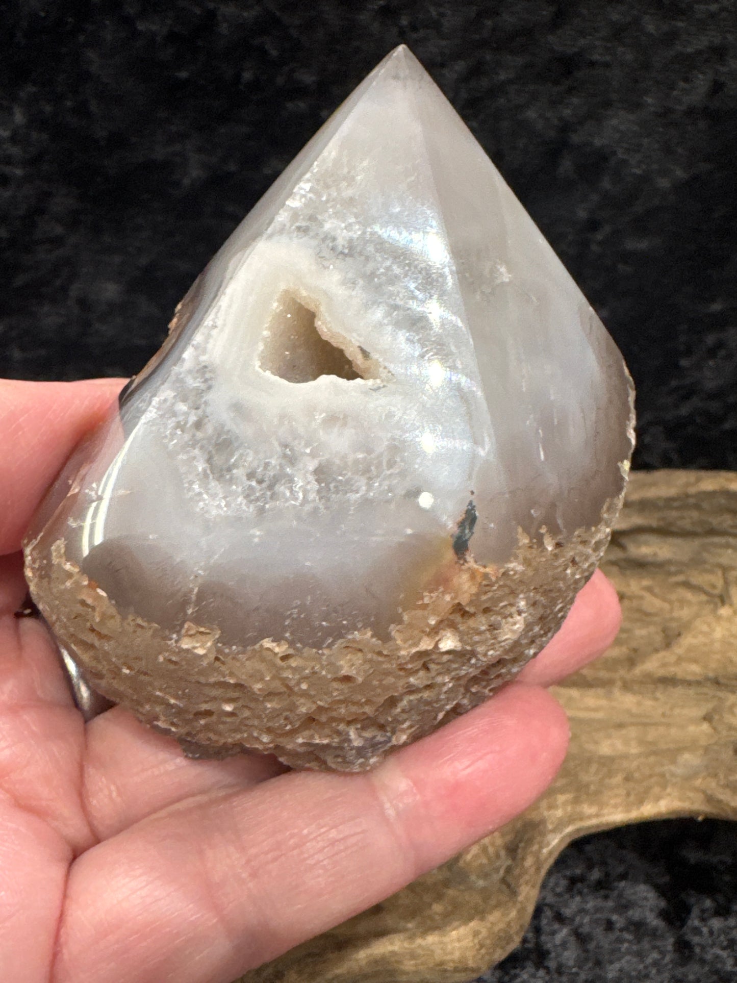 Druzy Agate towers