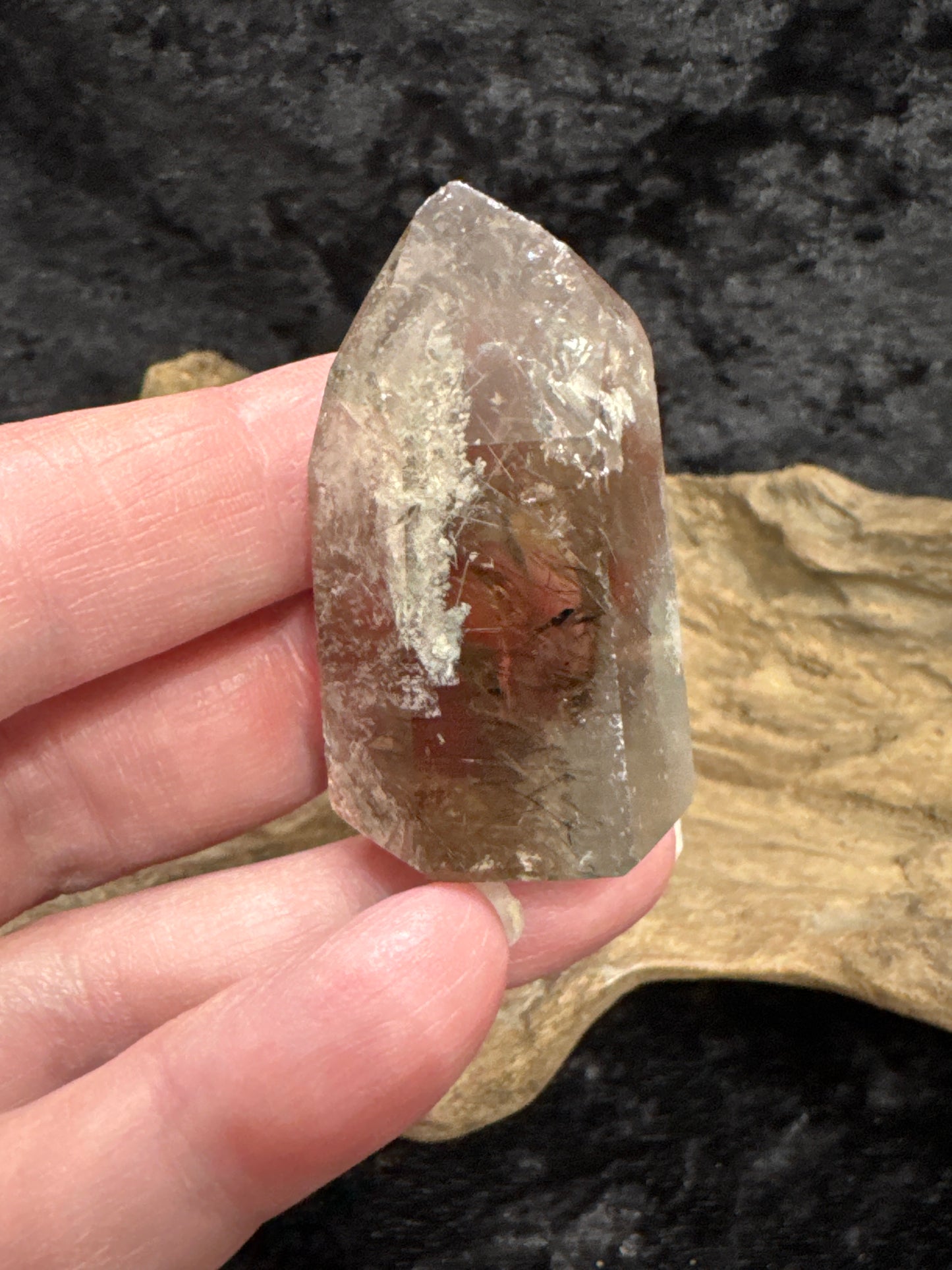 Lodolite polished points