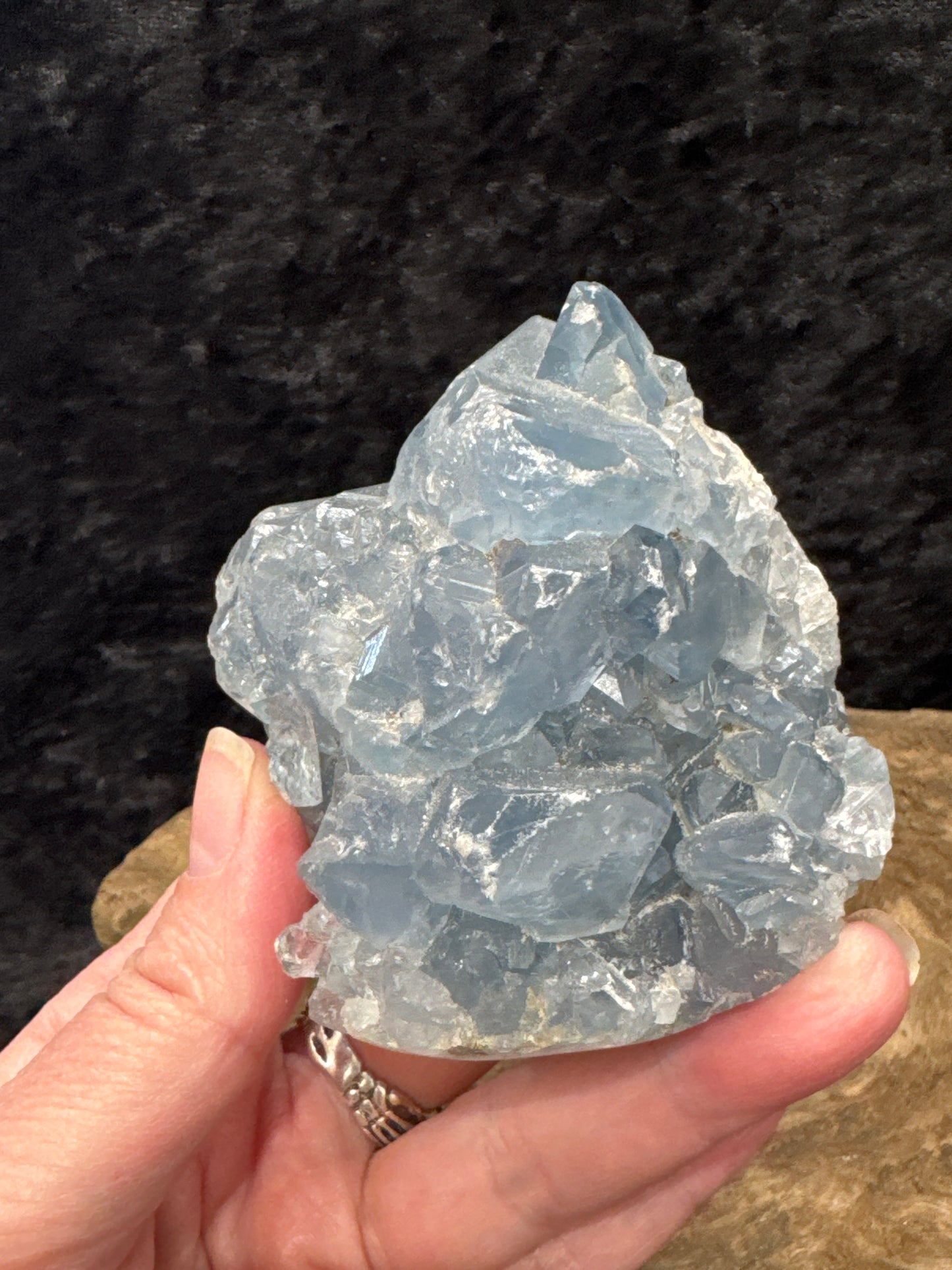 Celestite Clusters - Medium