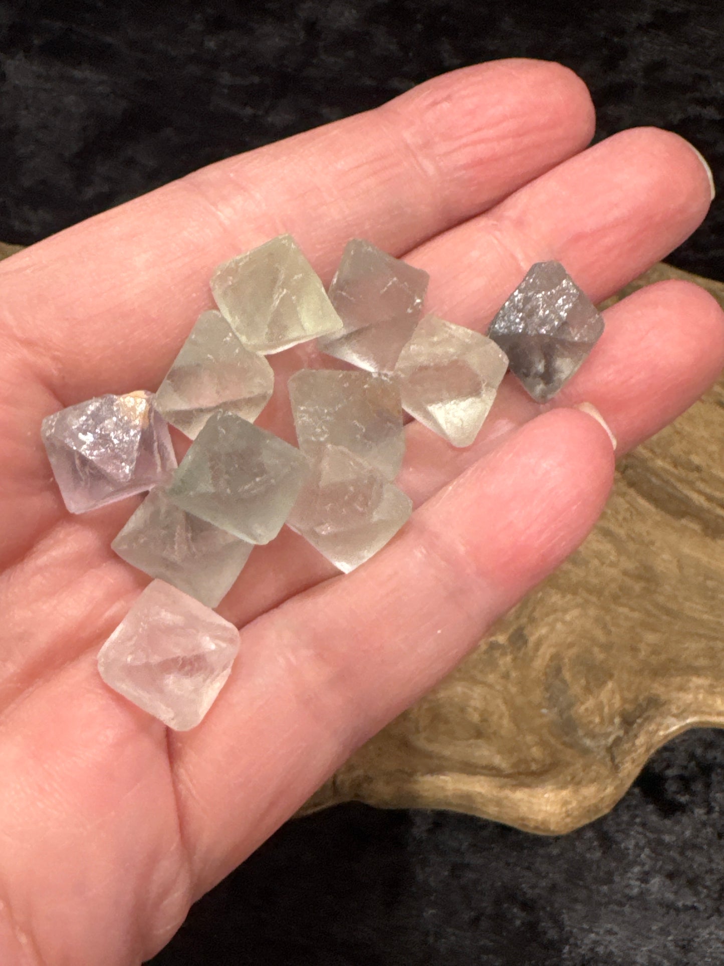 Fluorite octahedron