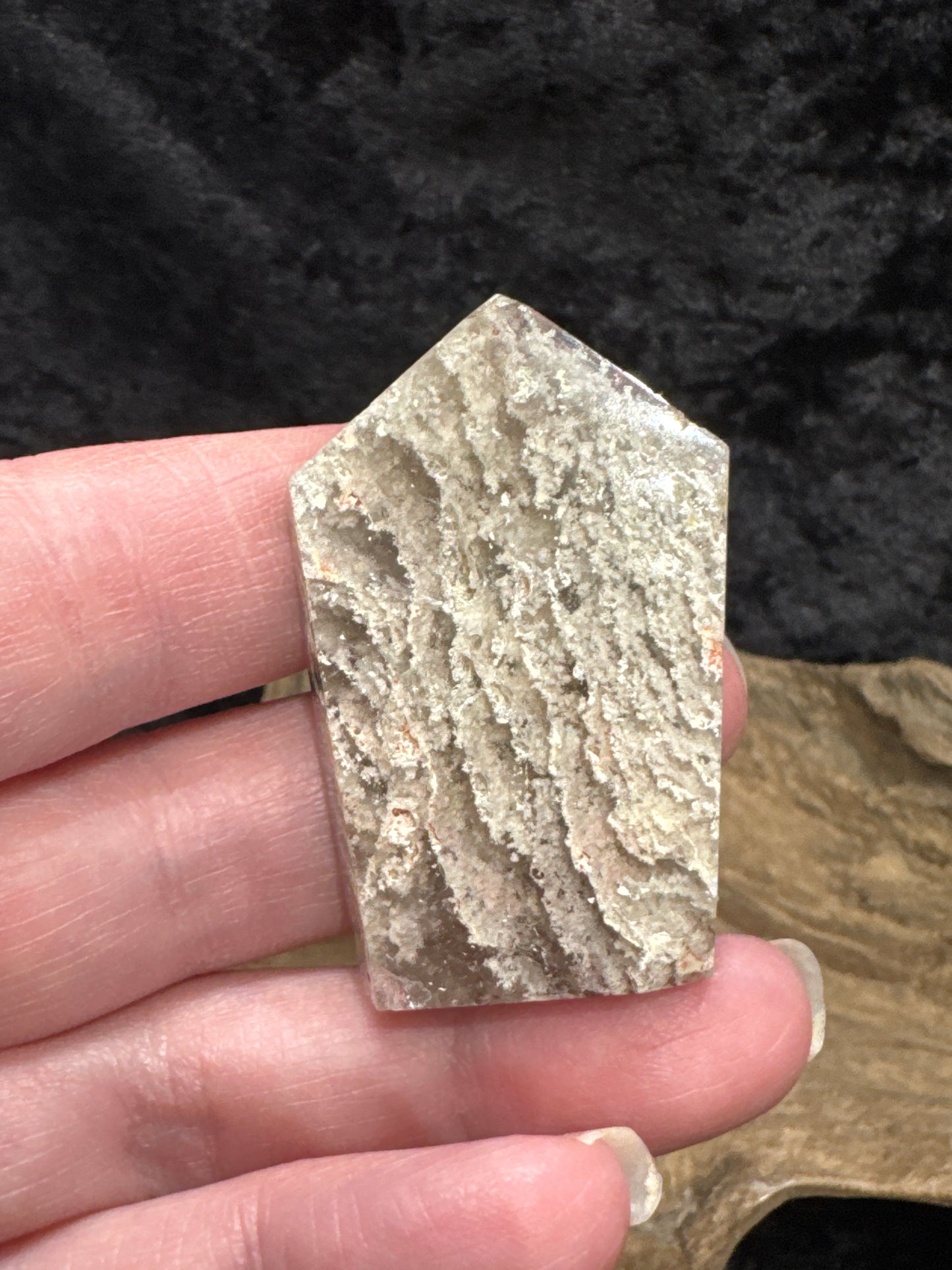 Lodolite polished points