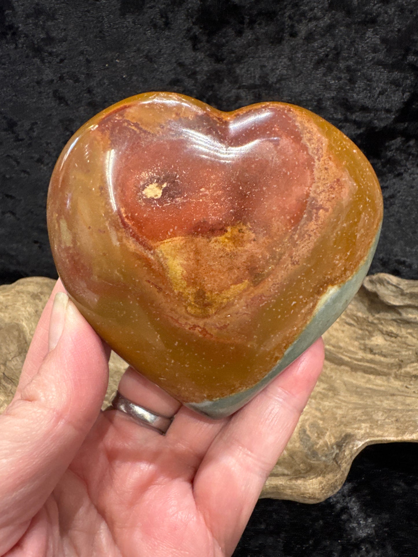 Polychrome Jasper Carvings