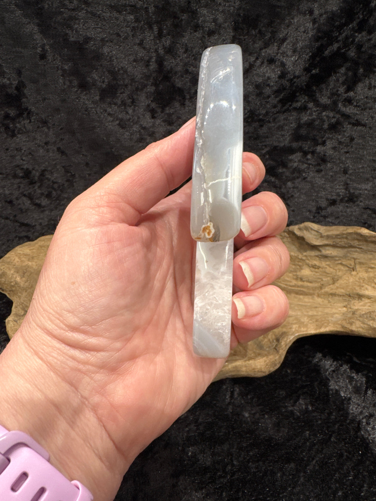 Druzy Agate Mushroom