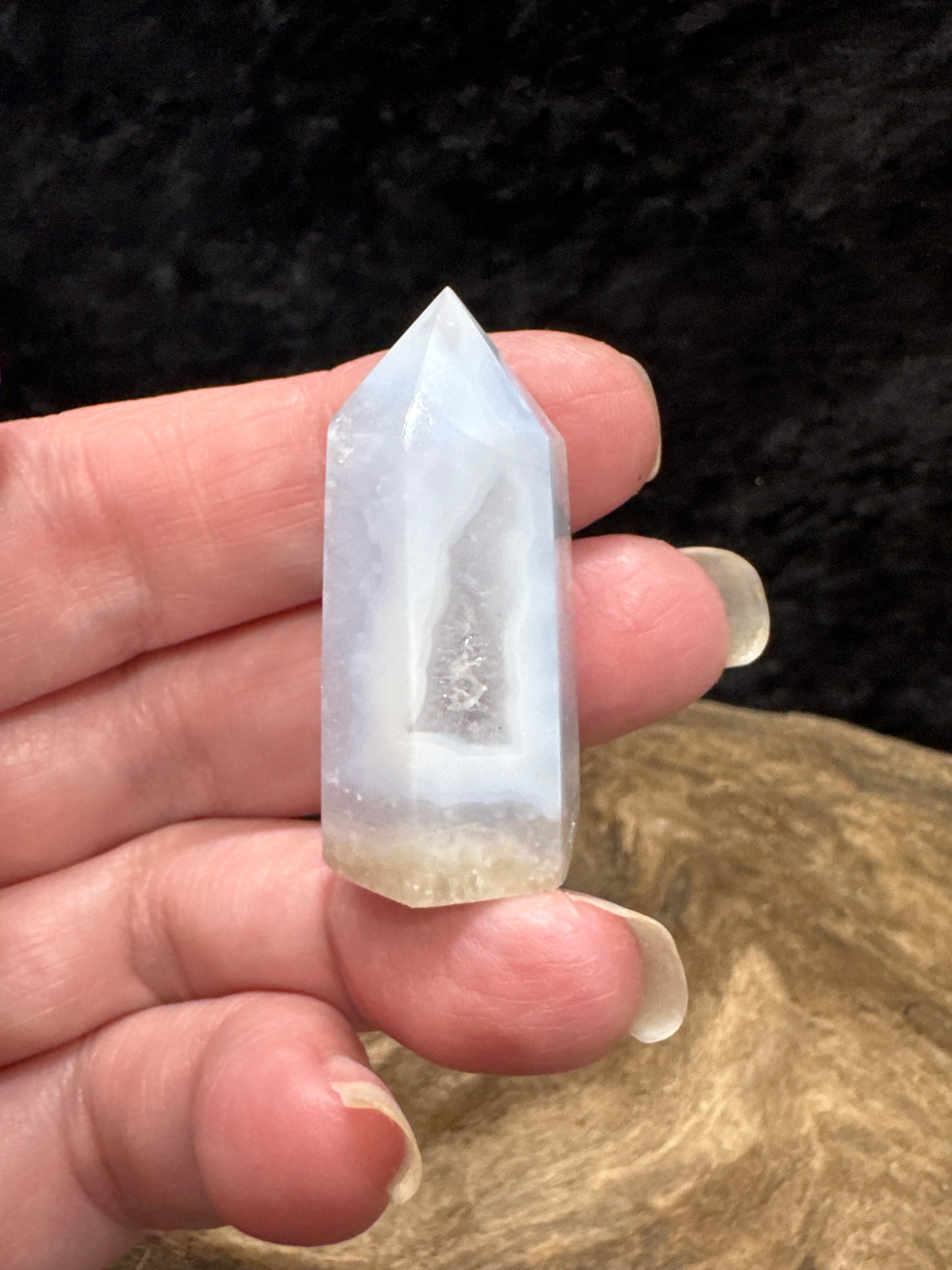 Blue Lace Agate tower