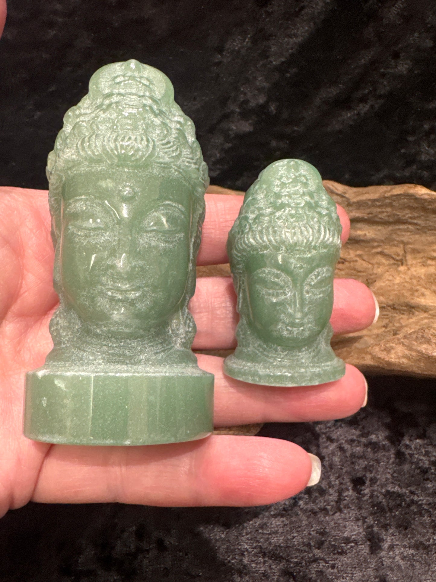Green Aventurine Kuan Yin Carving