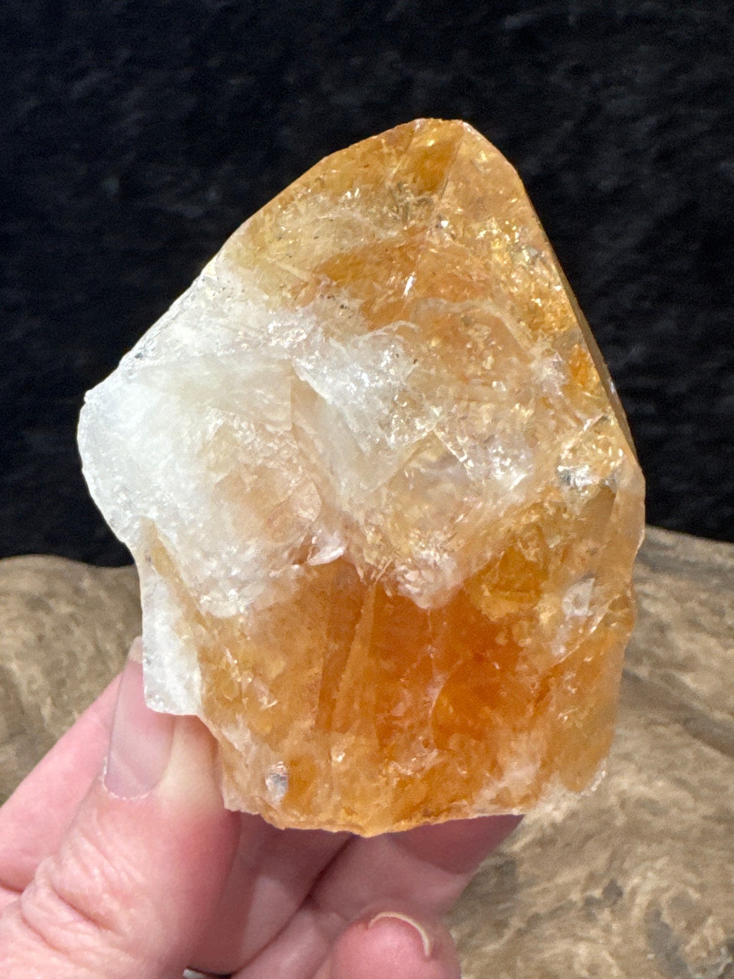 Citrine points & towers (heat treated Amethyst)