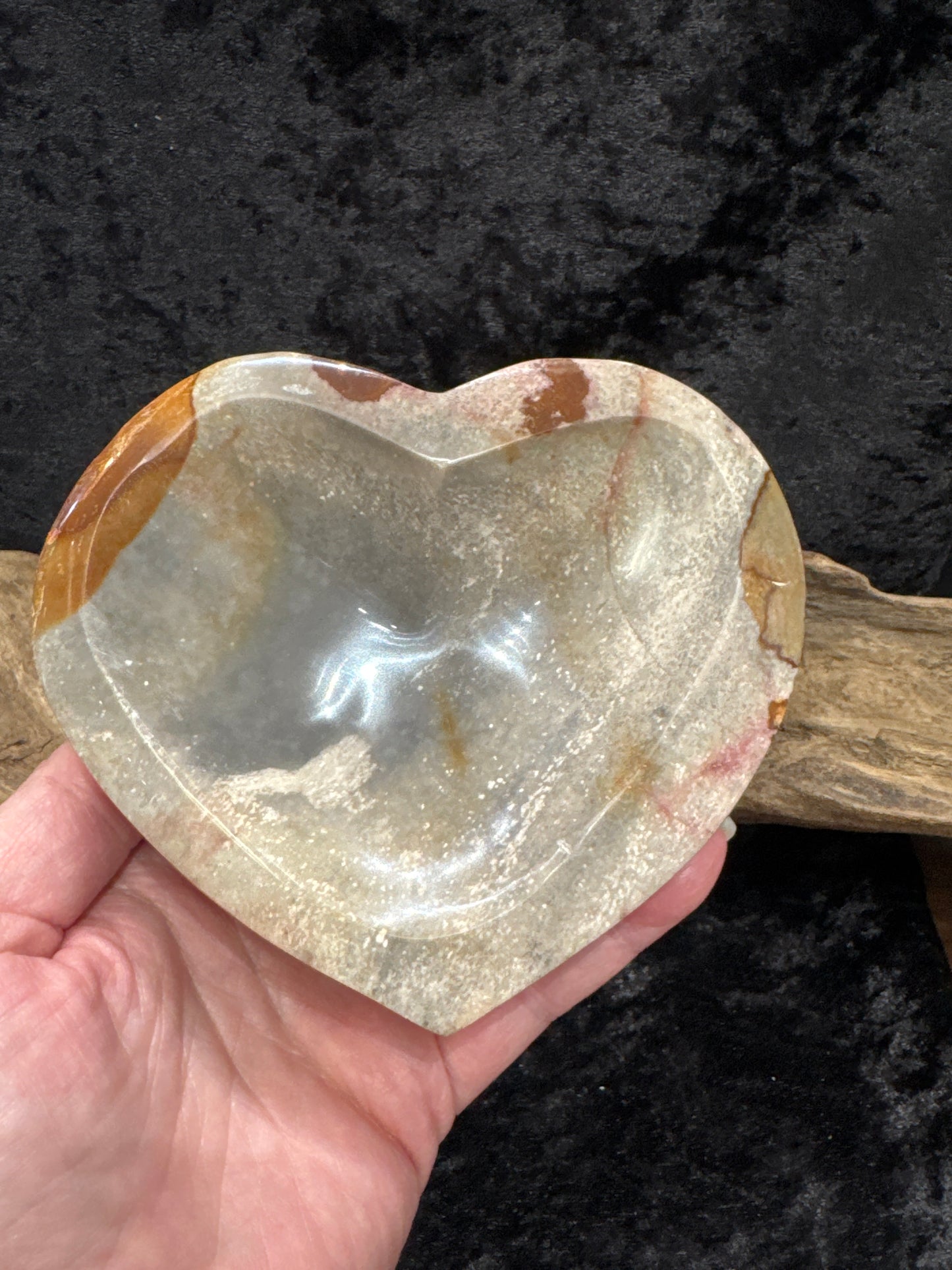 Polychrome Jasper Carvings