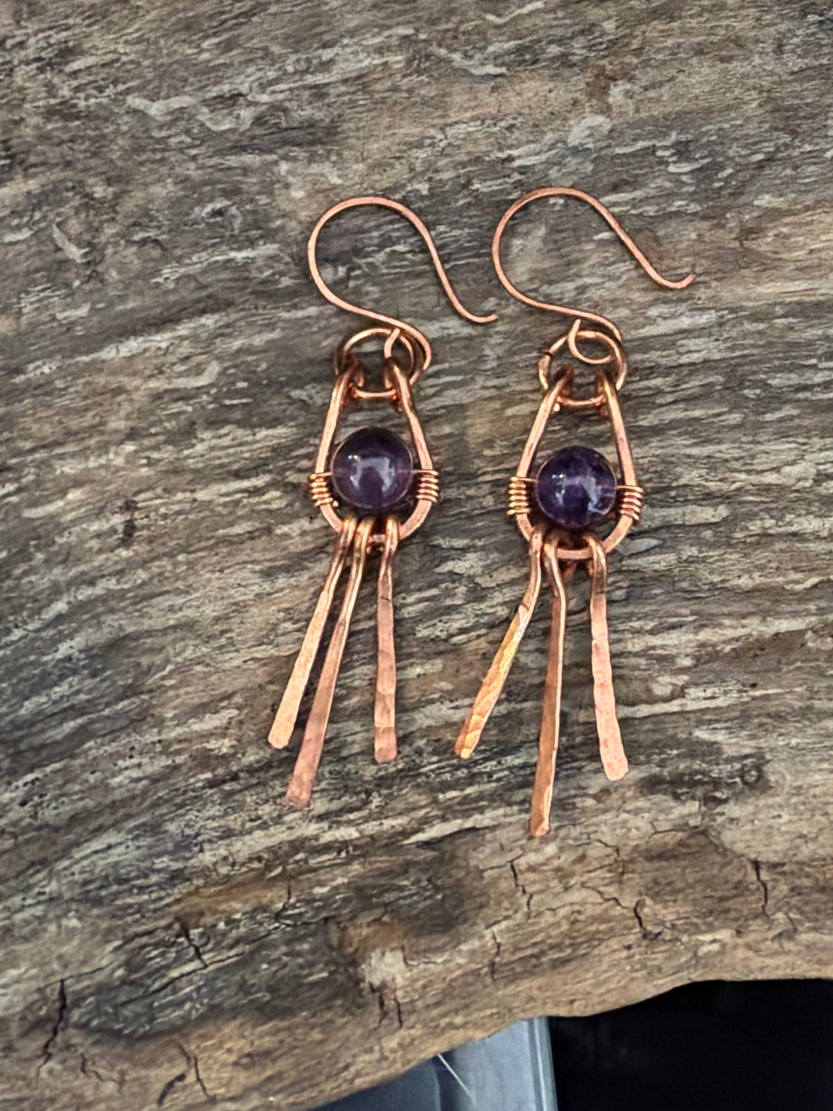 Goddess temple earrings