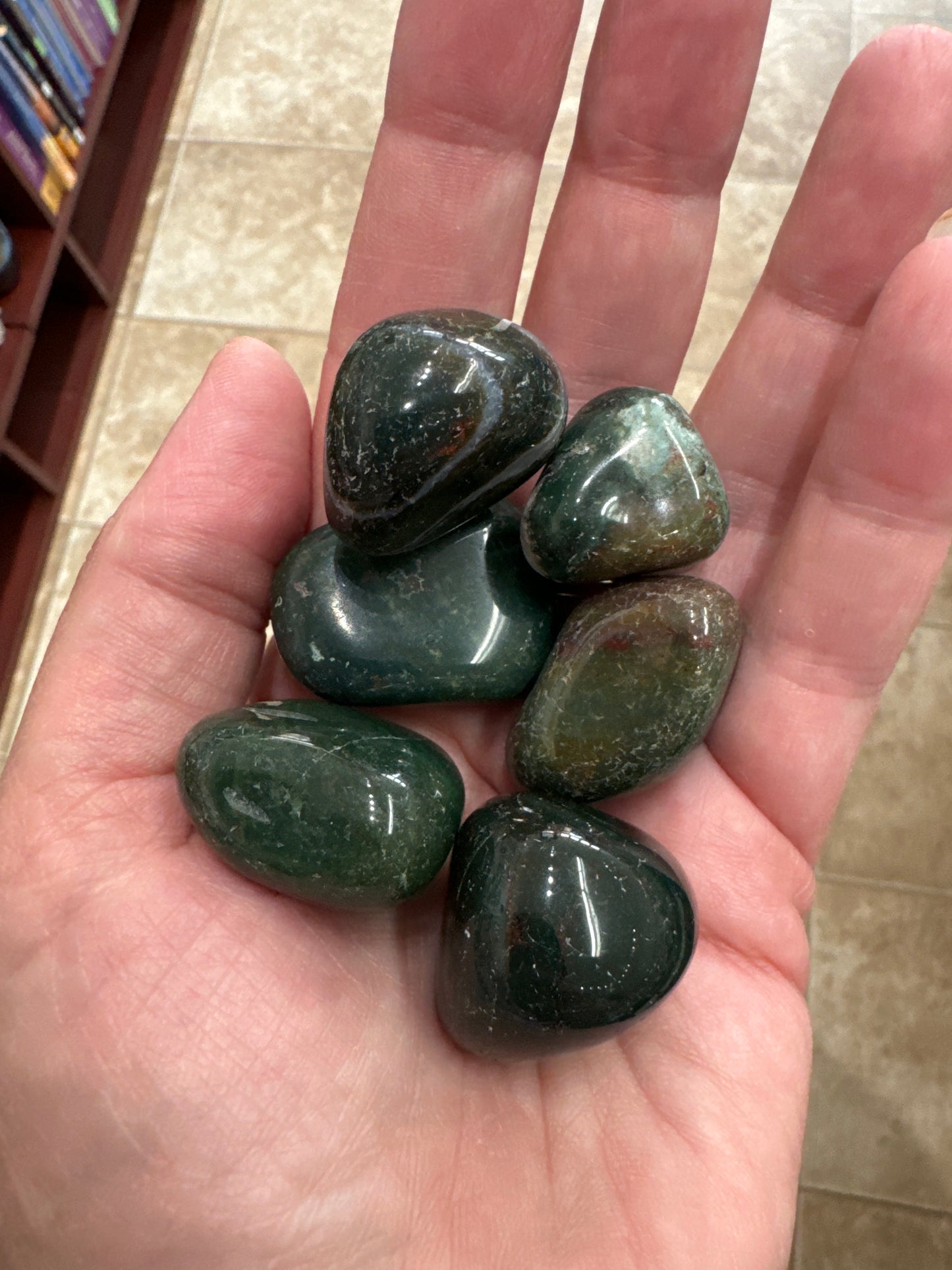 Tumbled Bloodstone