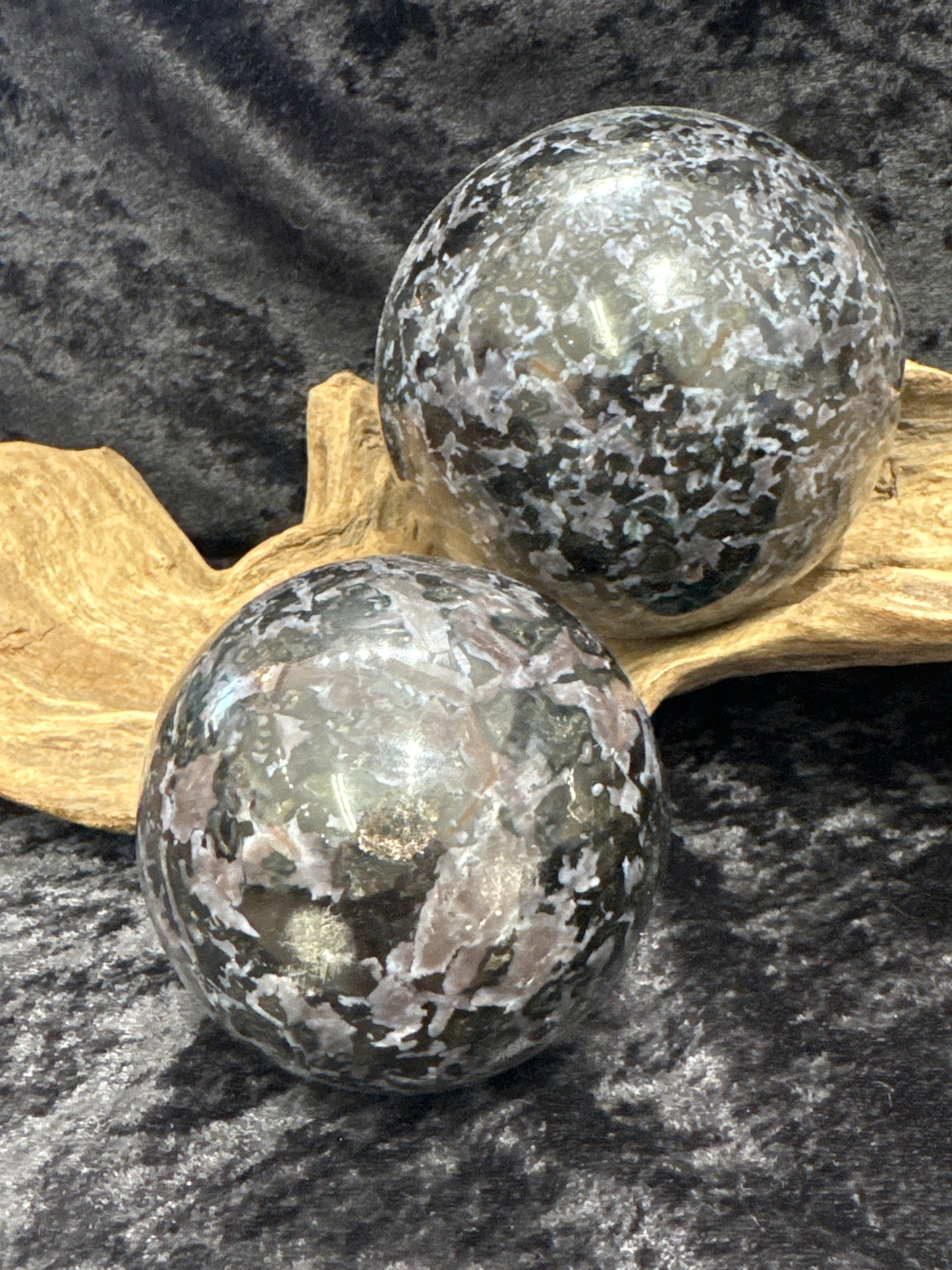 Indigo Gabbro (Mystic Merlinite) - sphere