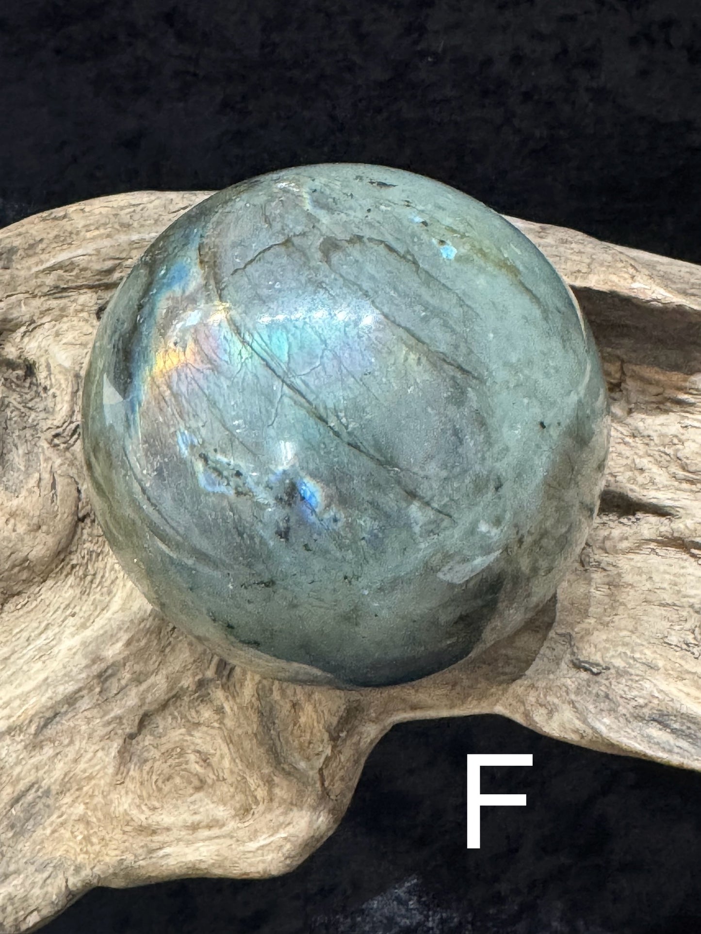 Labradorite sphere