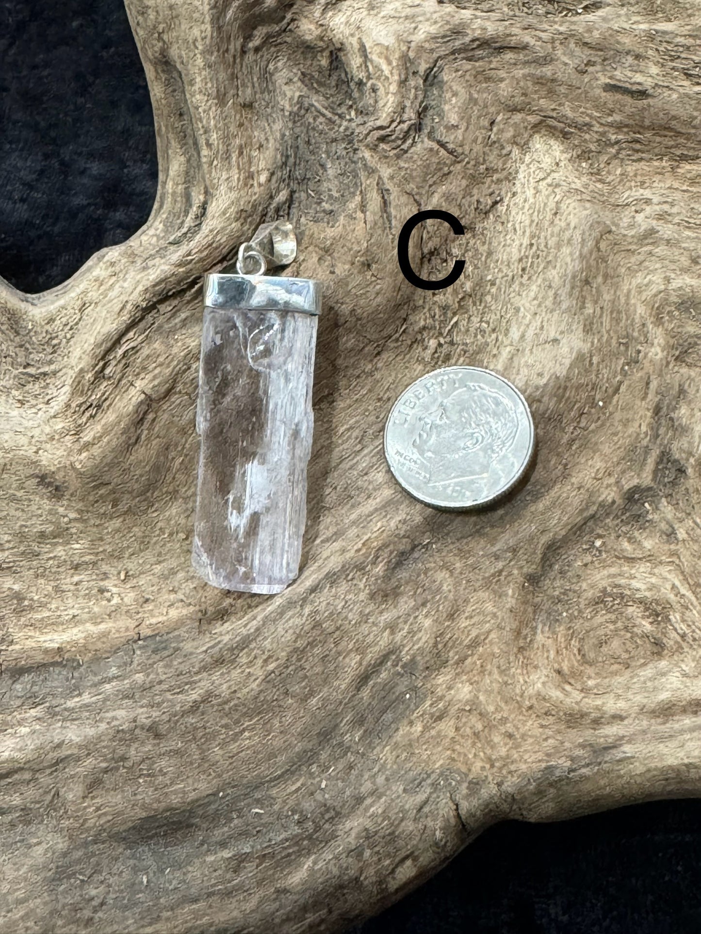 Kunzite pendants