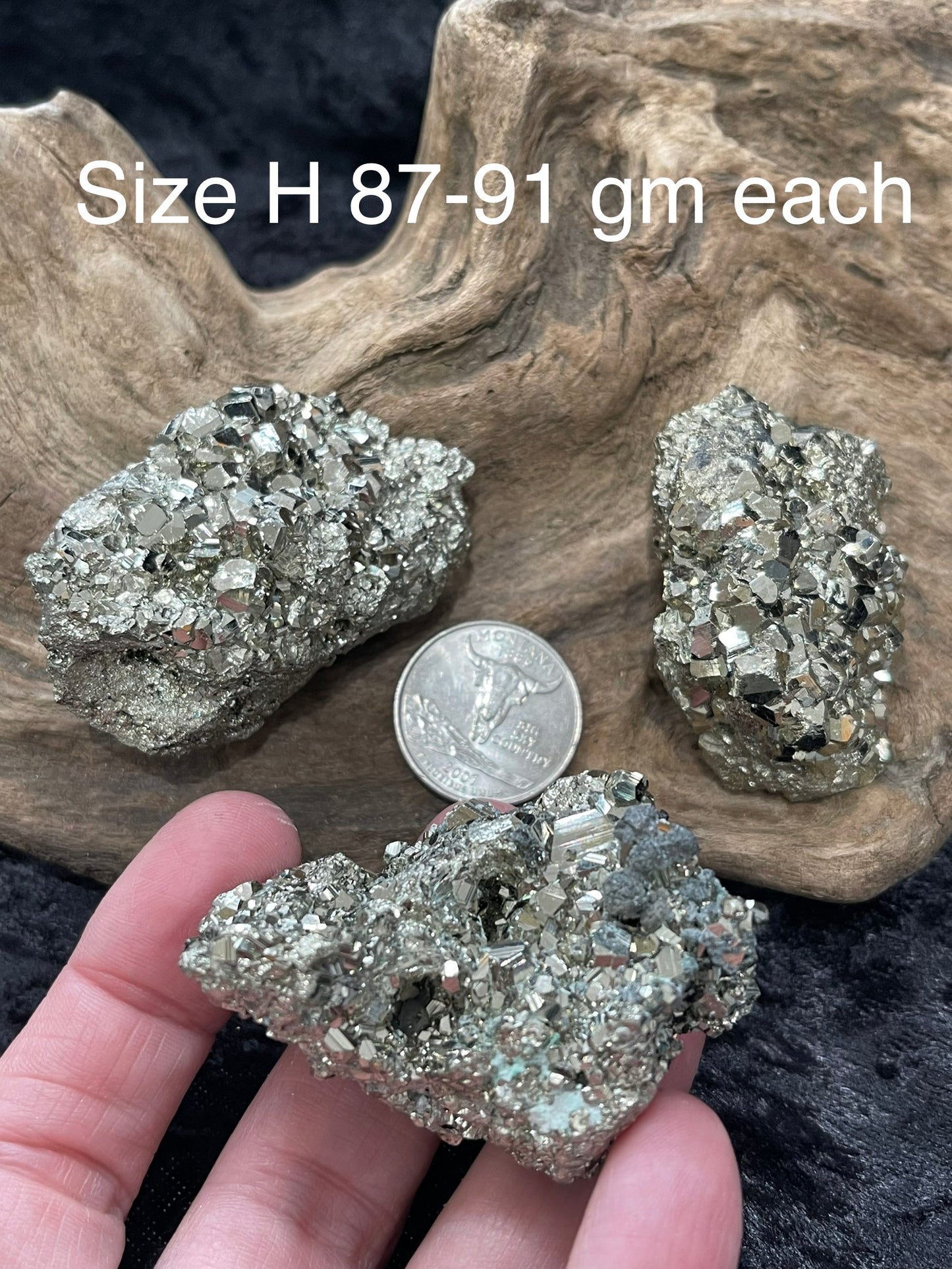 Pyrite - raw, rough
