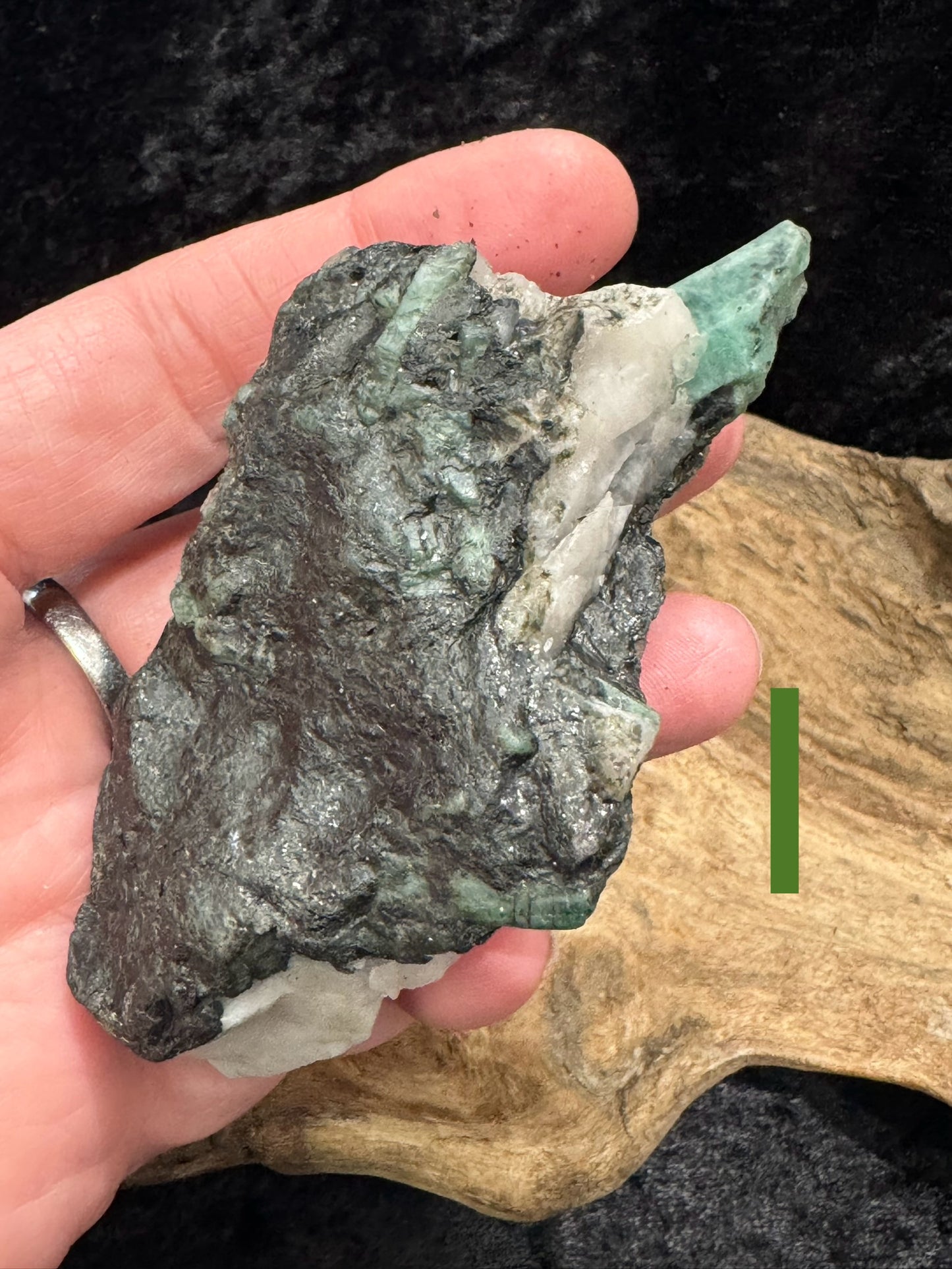 Raw/rough Emerald