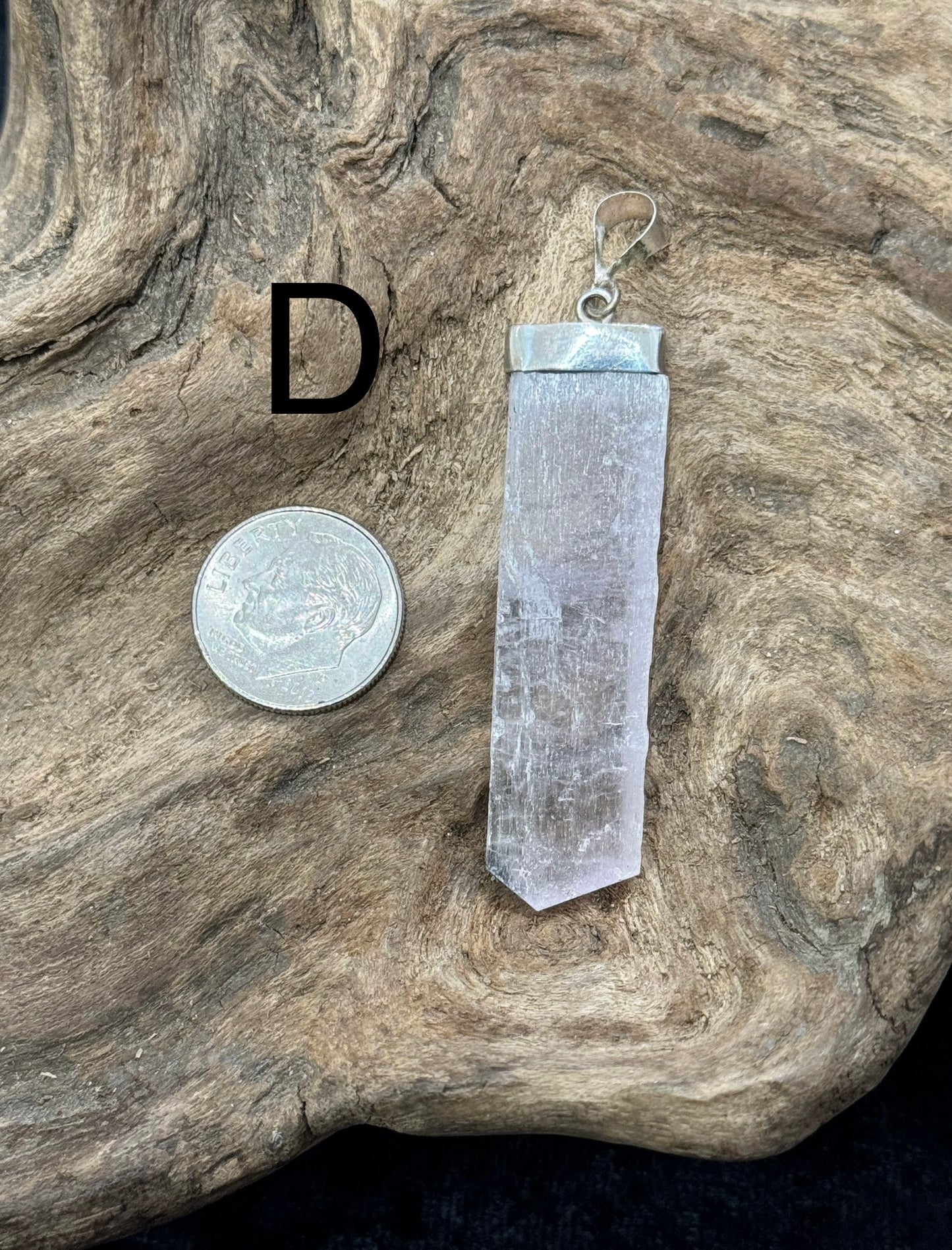 Kunzite pendants