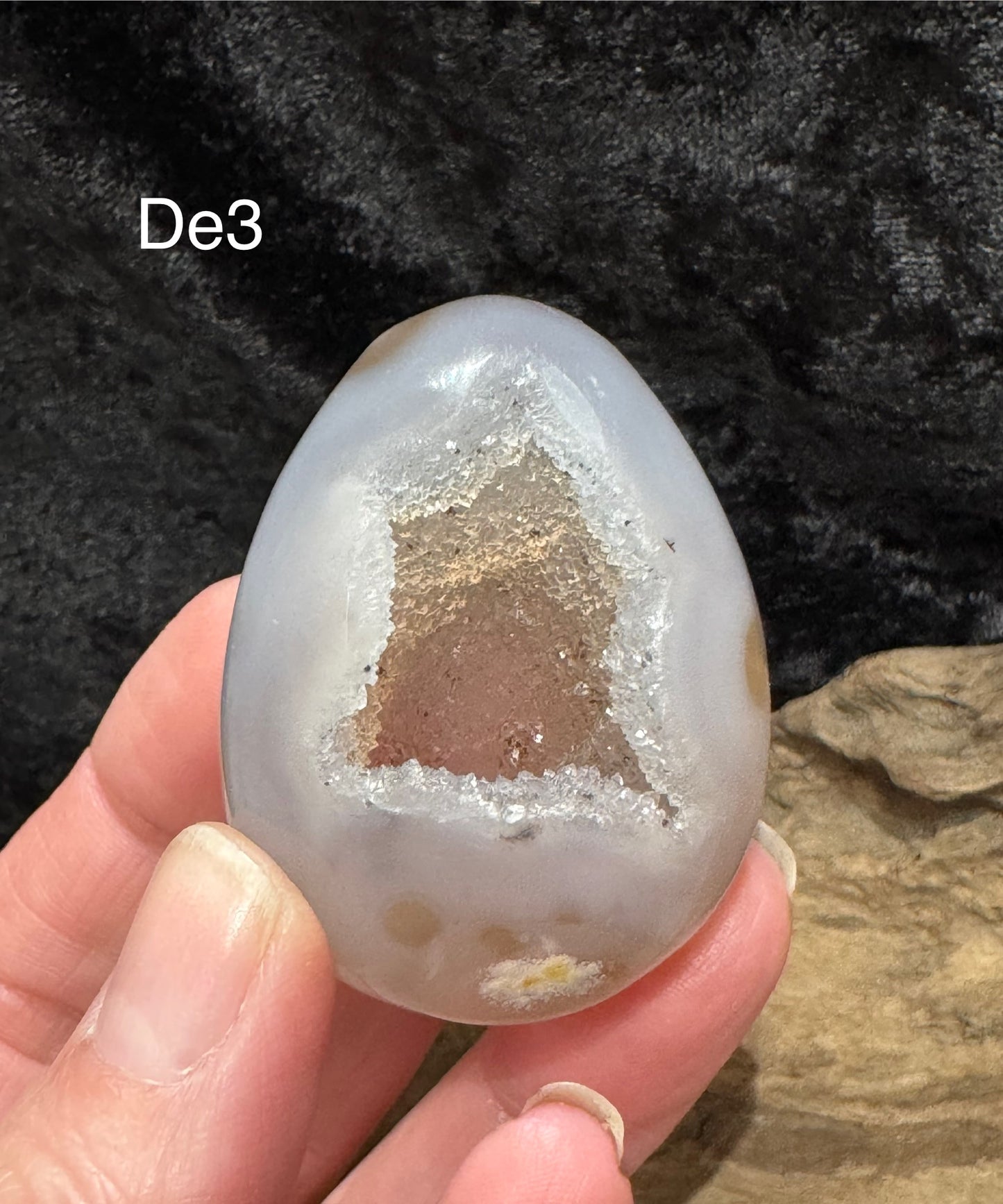 Druzy Agate Eggs