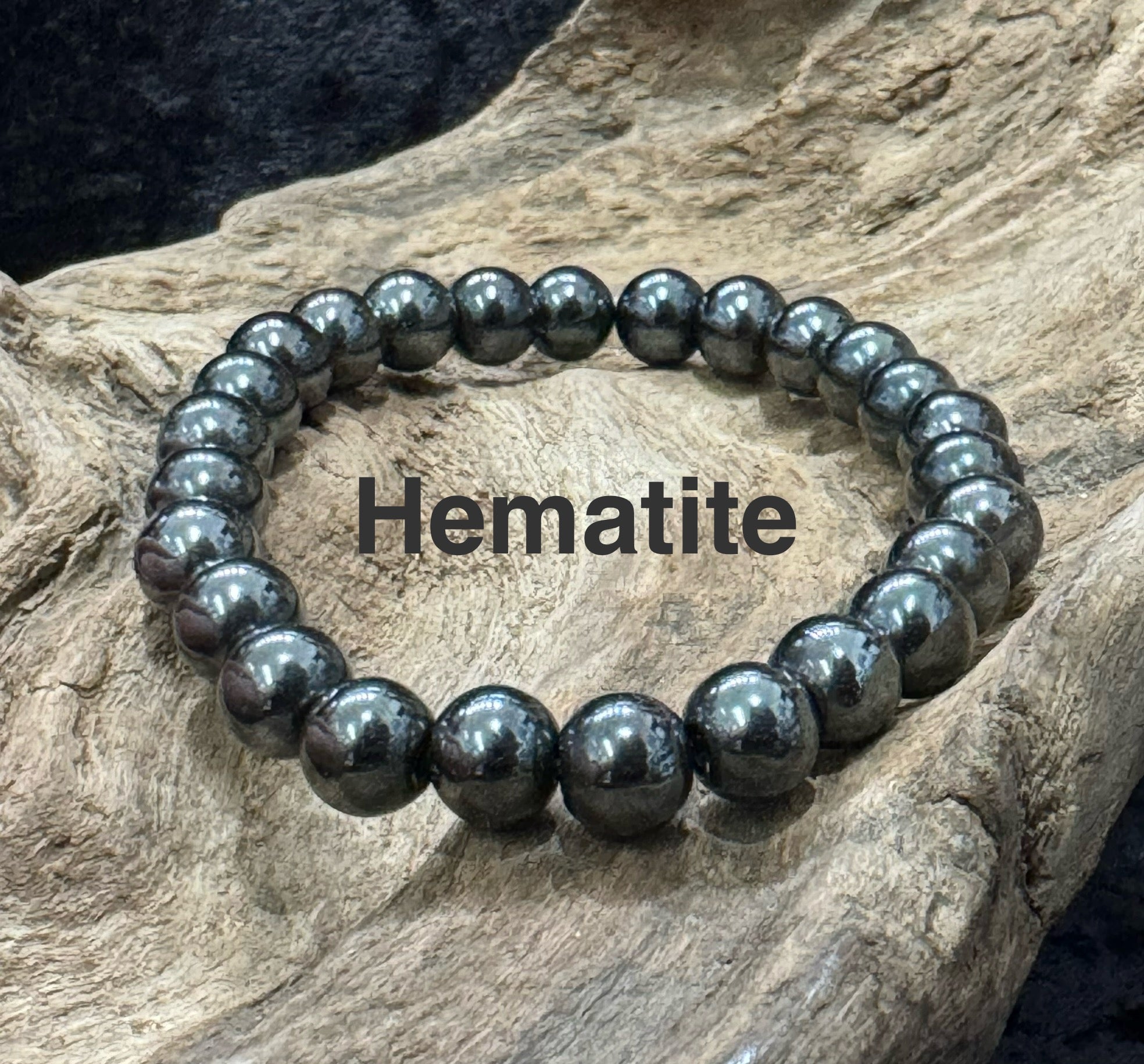 Smokey Quartz and Rose Gold Hematite Native American selling Handmade Bracelet