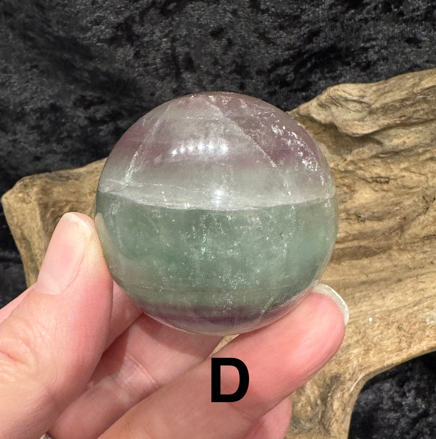 Fluorite sphere