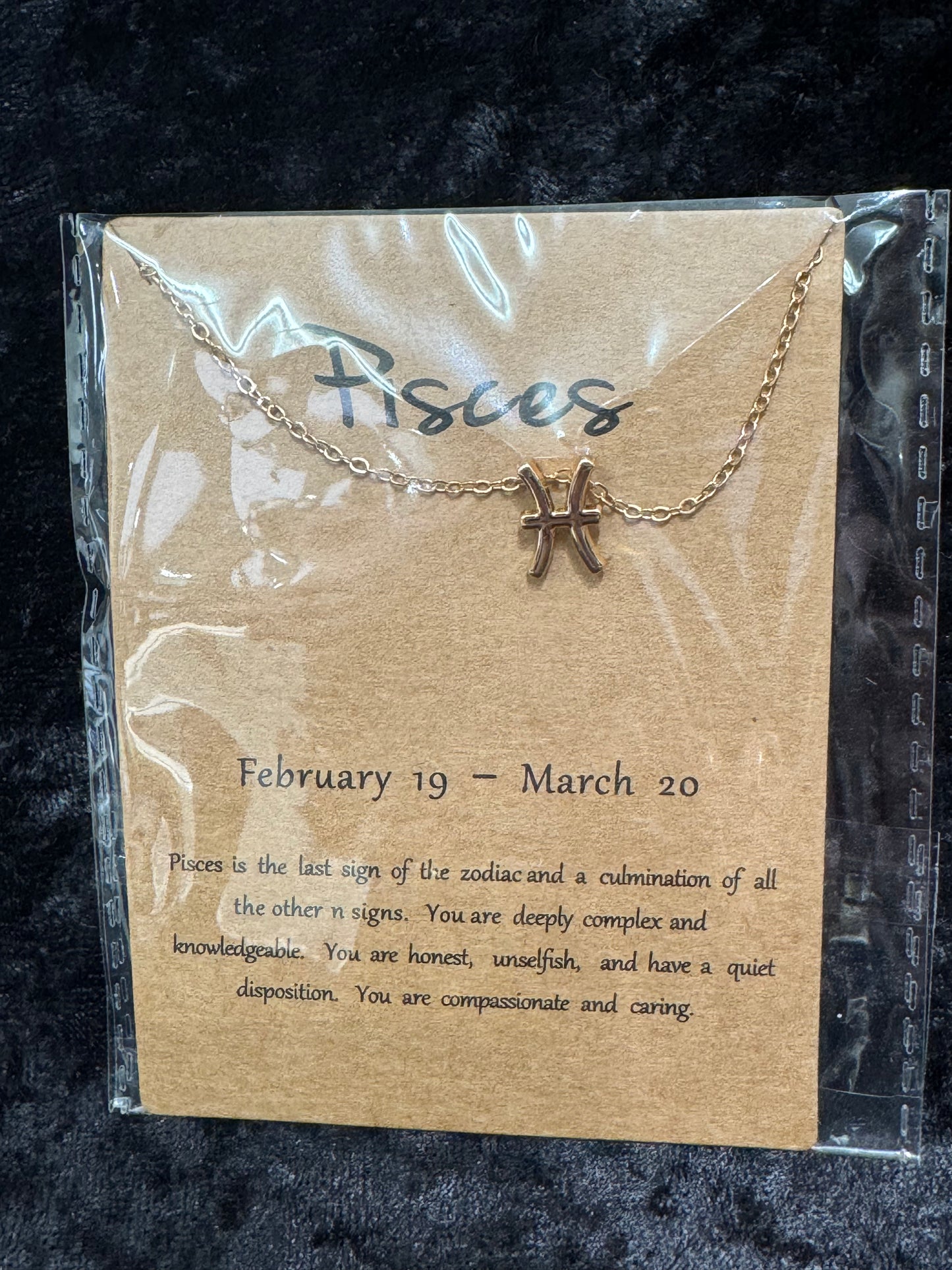 Zodiac necklace