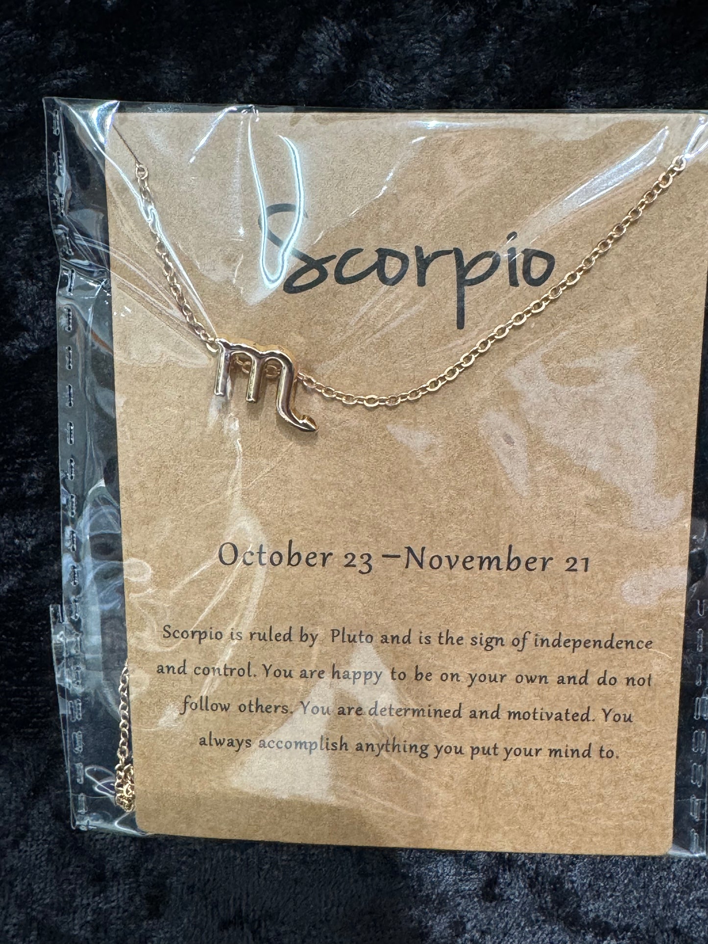 Zodiac necklace