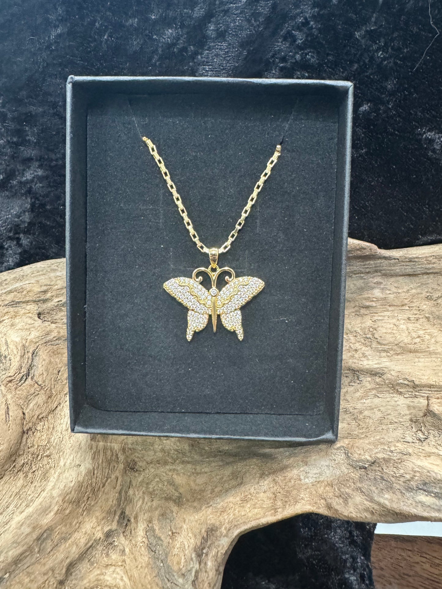 Butterfly pendant - Gold Plated