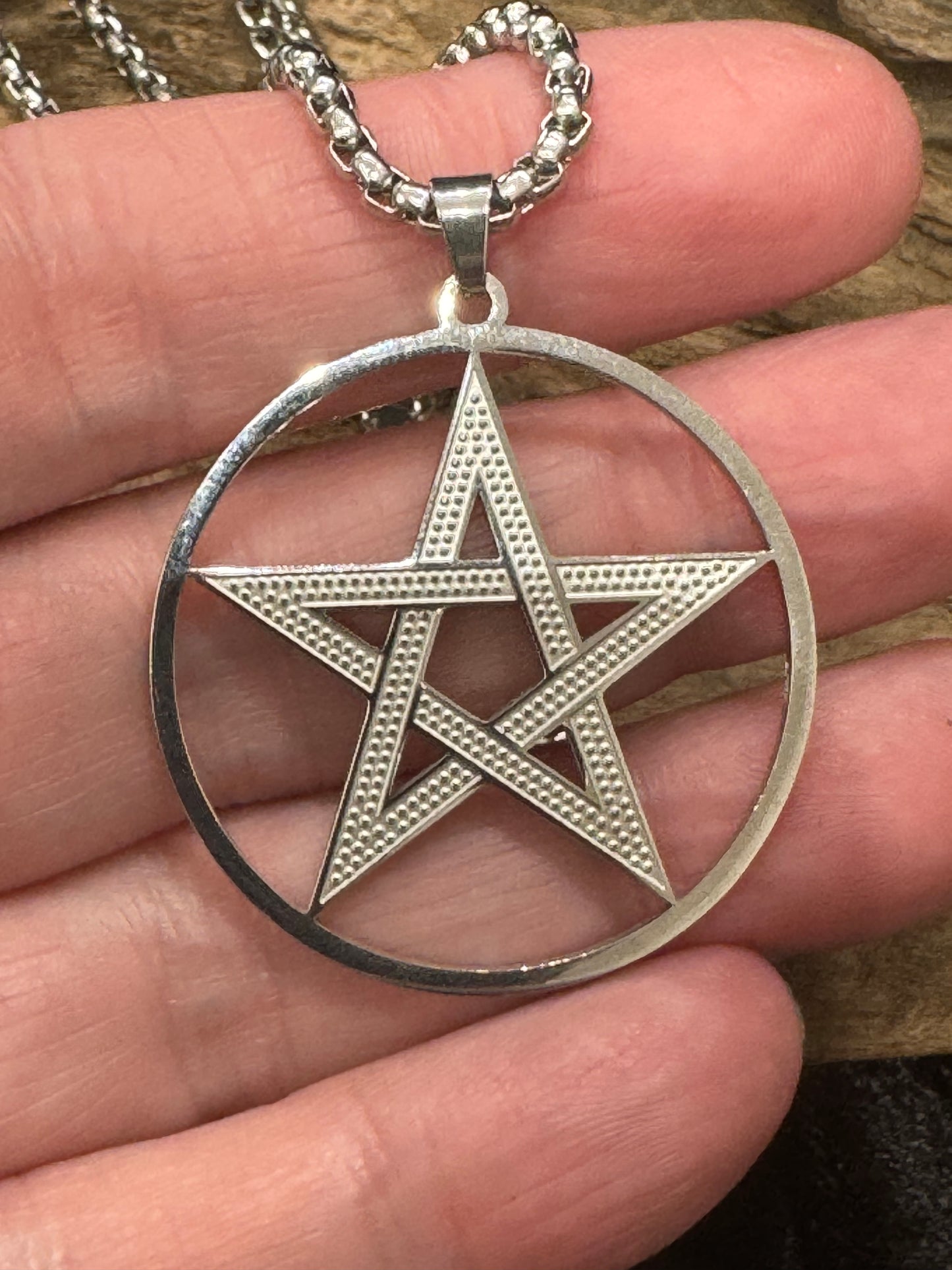 Pentacle necklace