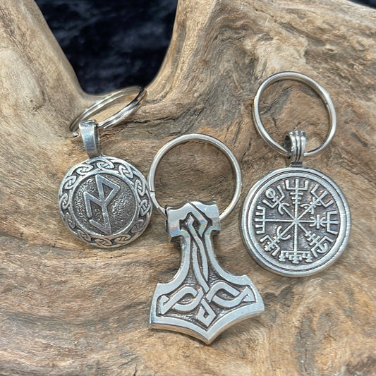 Viking or Norse key ring