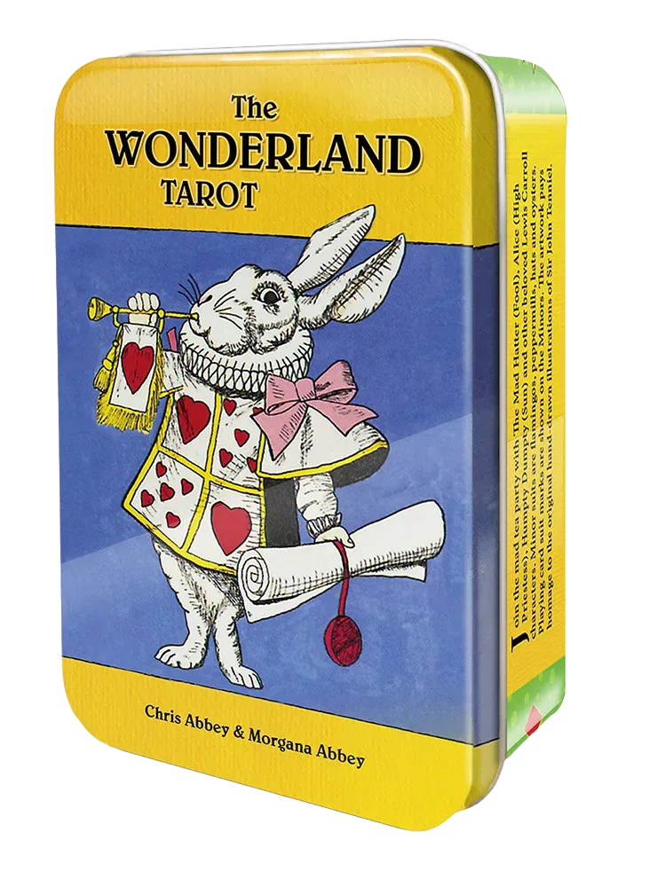 Wonderland Tarot in a tin