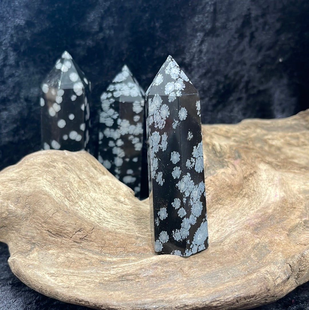 Snowflake Obsidian Tower
