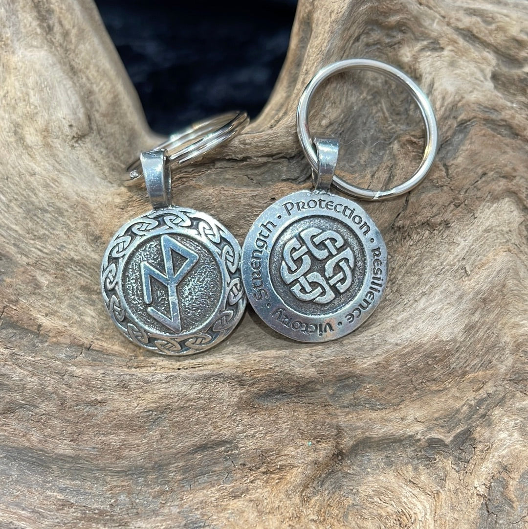 Viking or Norse key ring