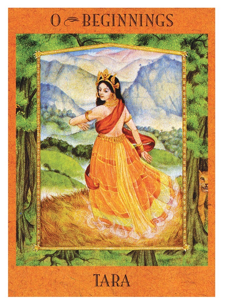 Goddess tarot with guidebook