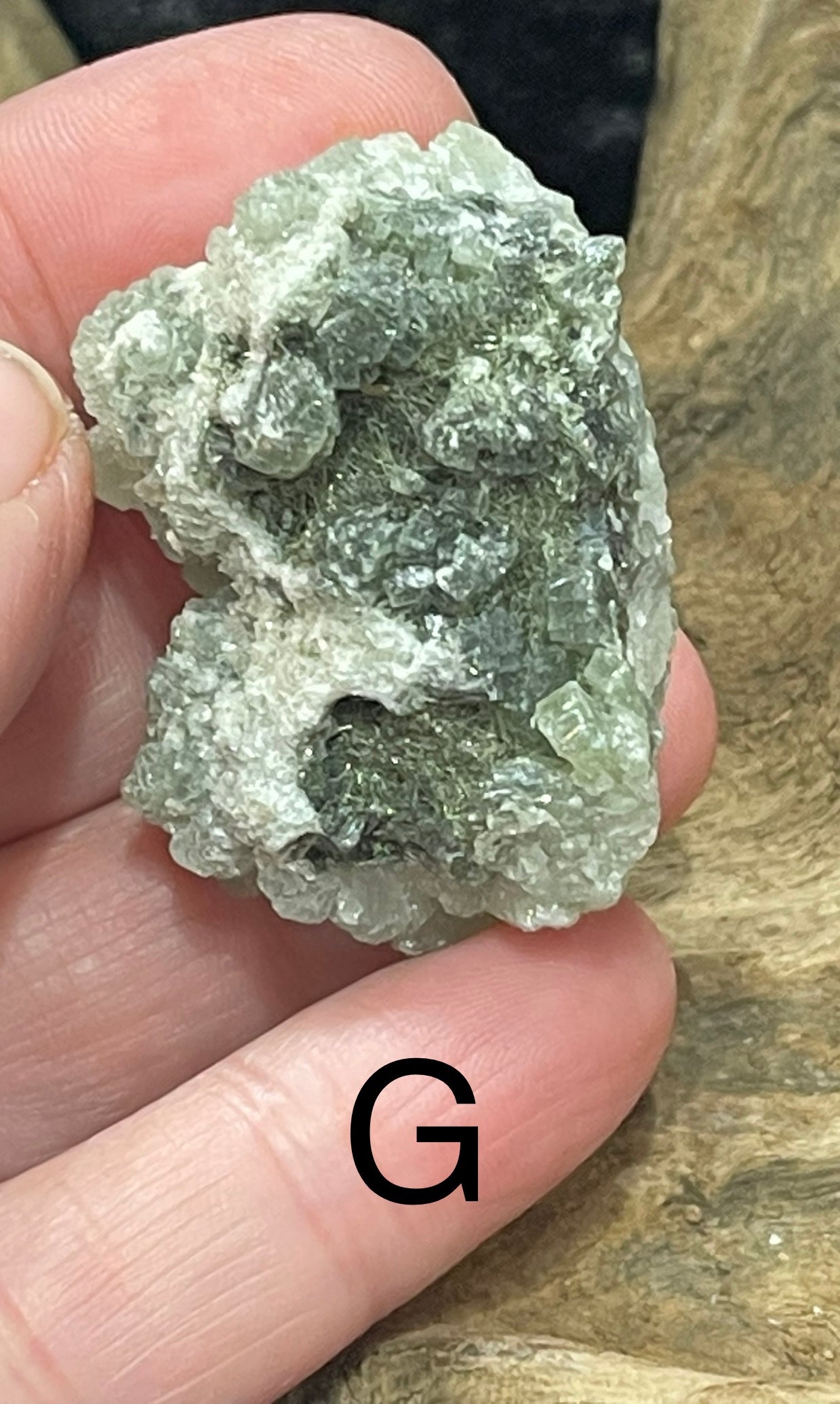 Prehnite clusters