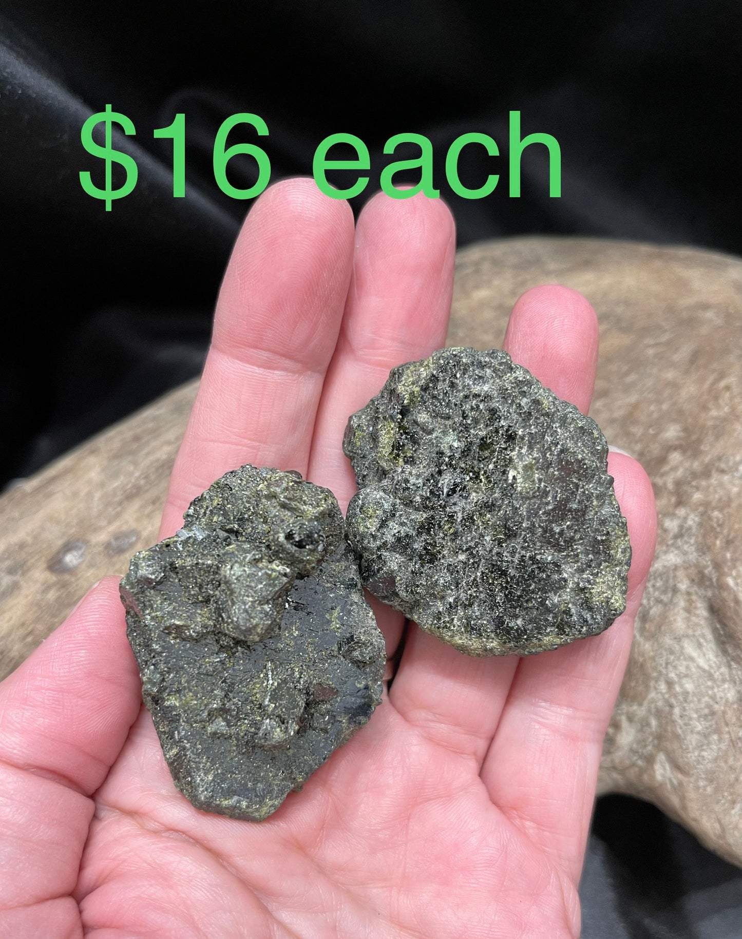 Epidote Clusters