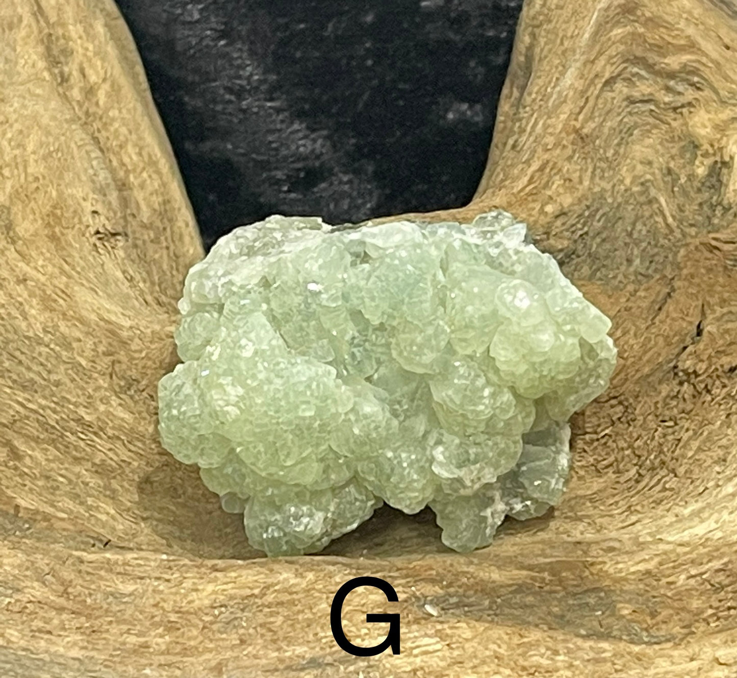 Prehnite clusters