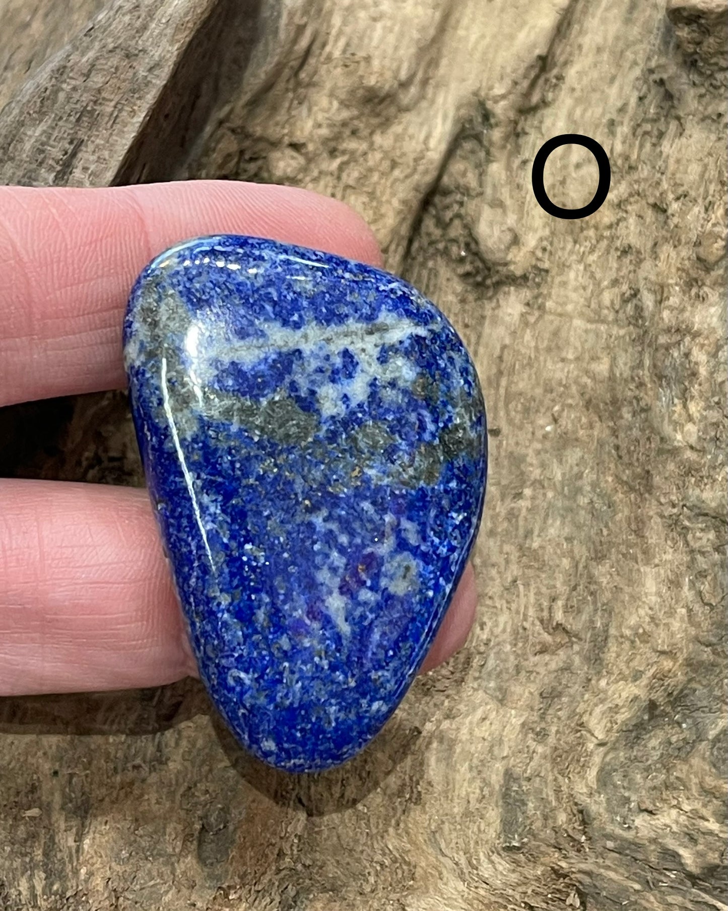 Lapis Lazuli palm stone