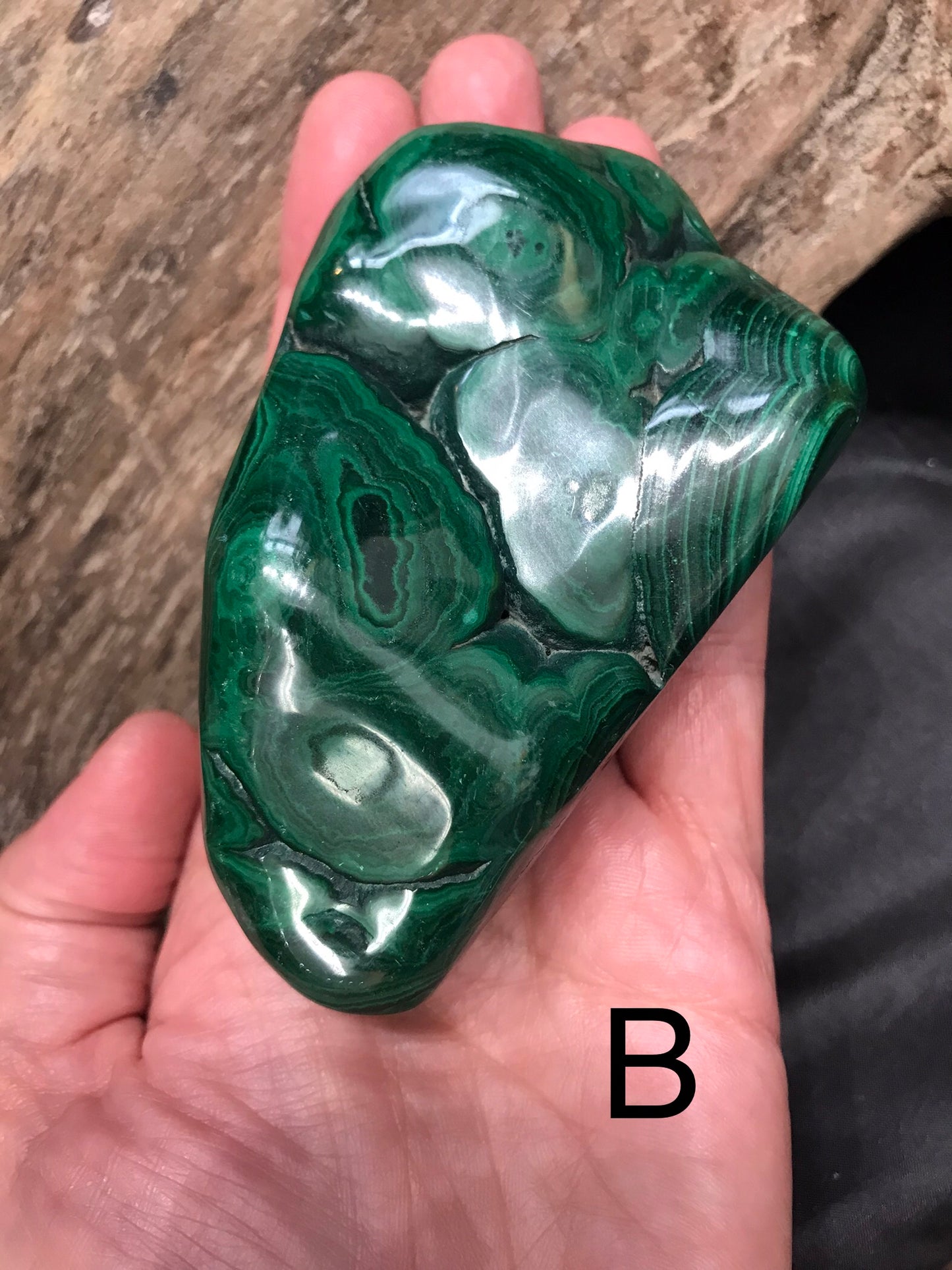 Malachite - polished