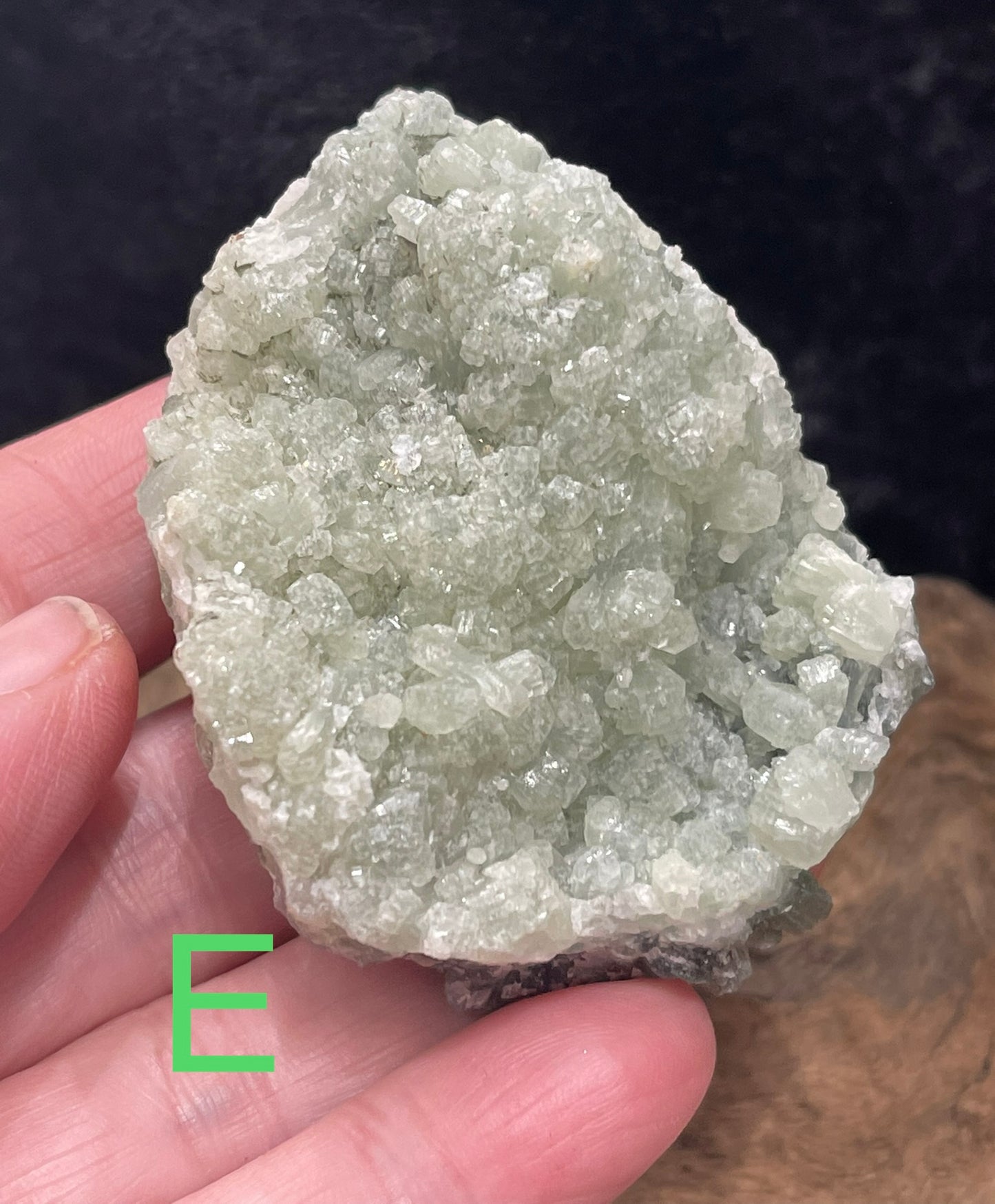 Prehnite clusters