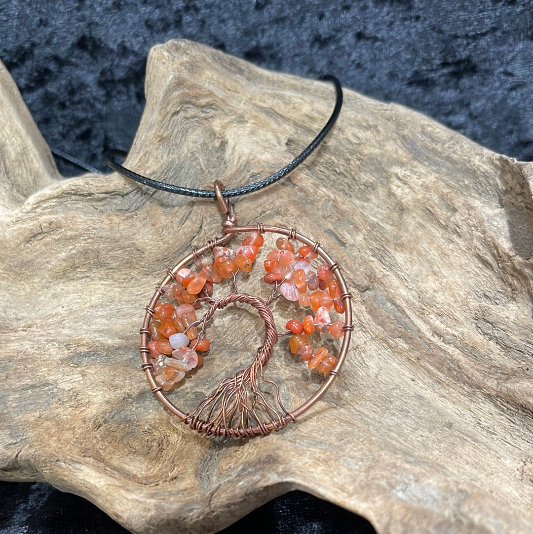 Wire wrap pendants