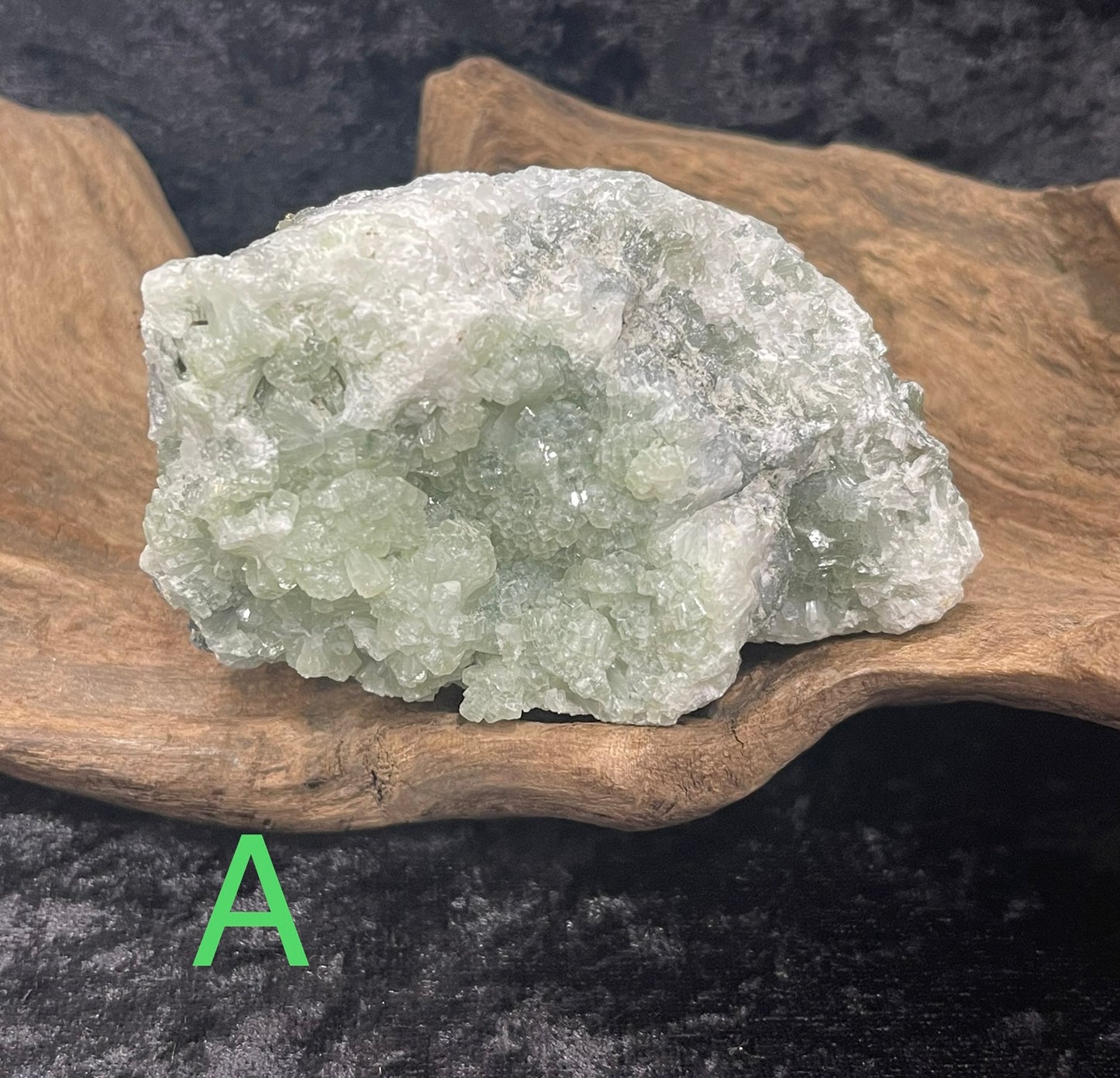 Prehnite clusters