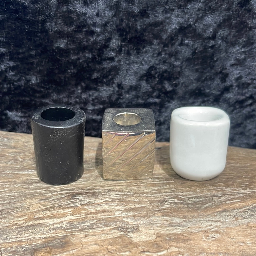 Mini chime candle holders