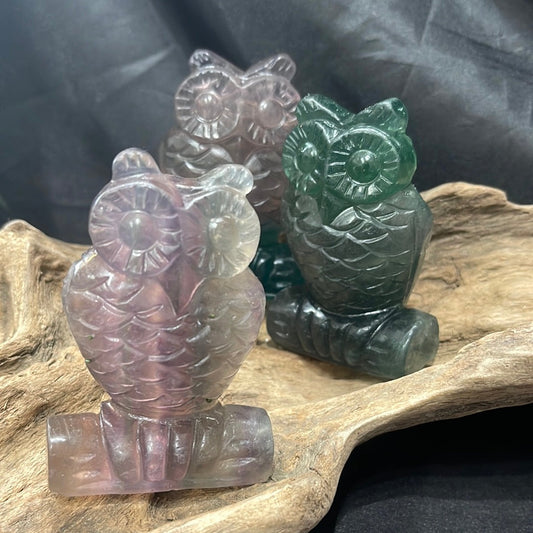 Gemstone Owls