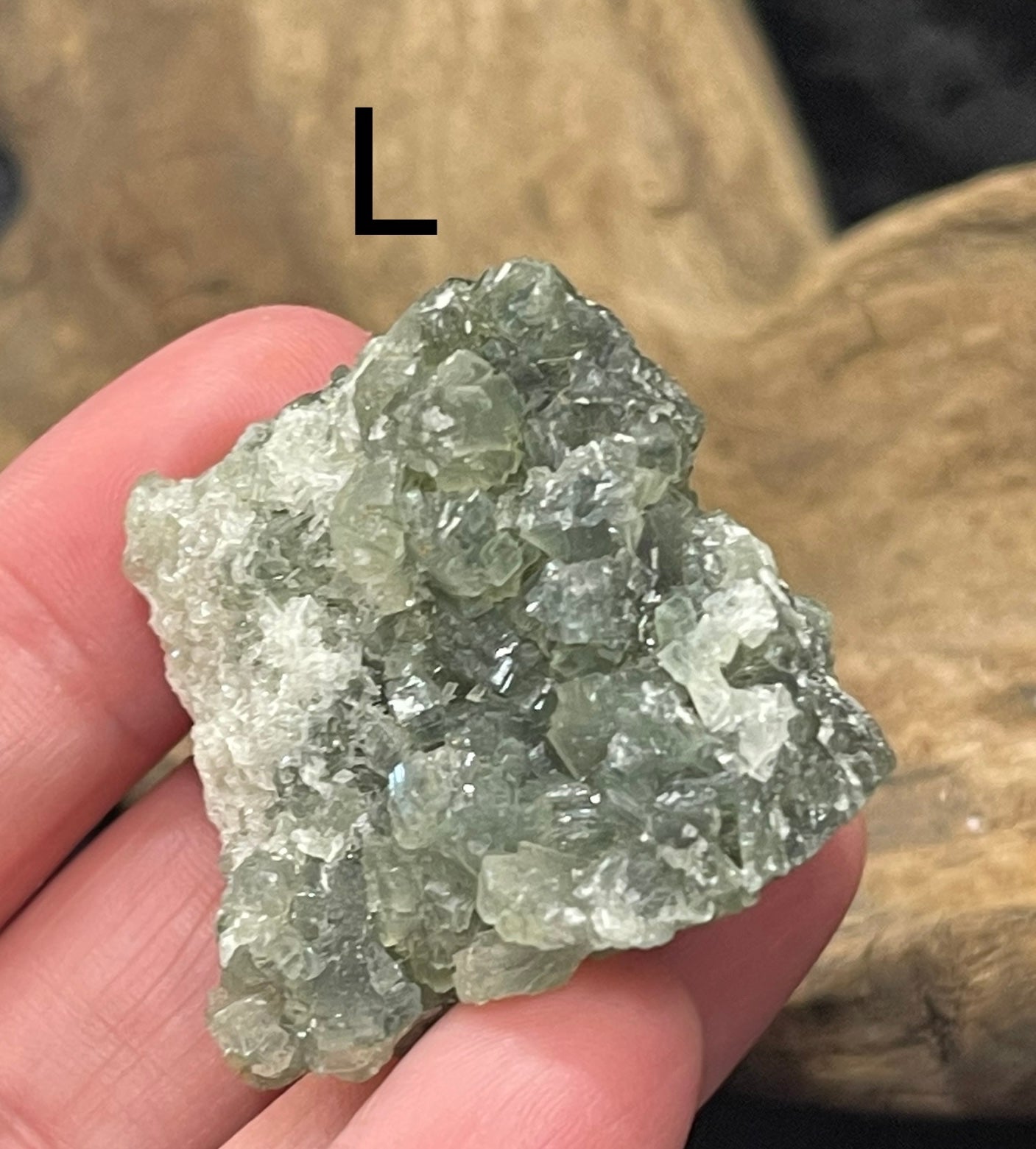 Prehnite clusters