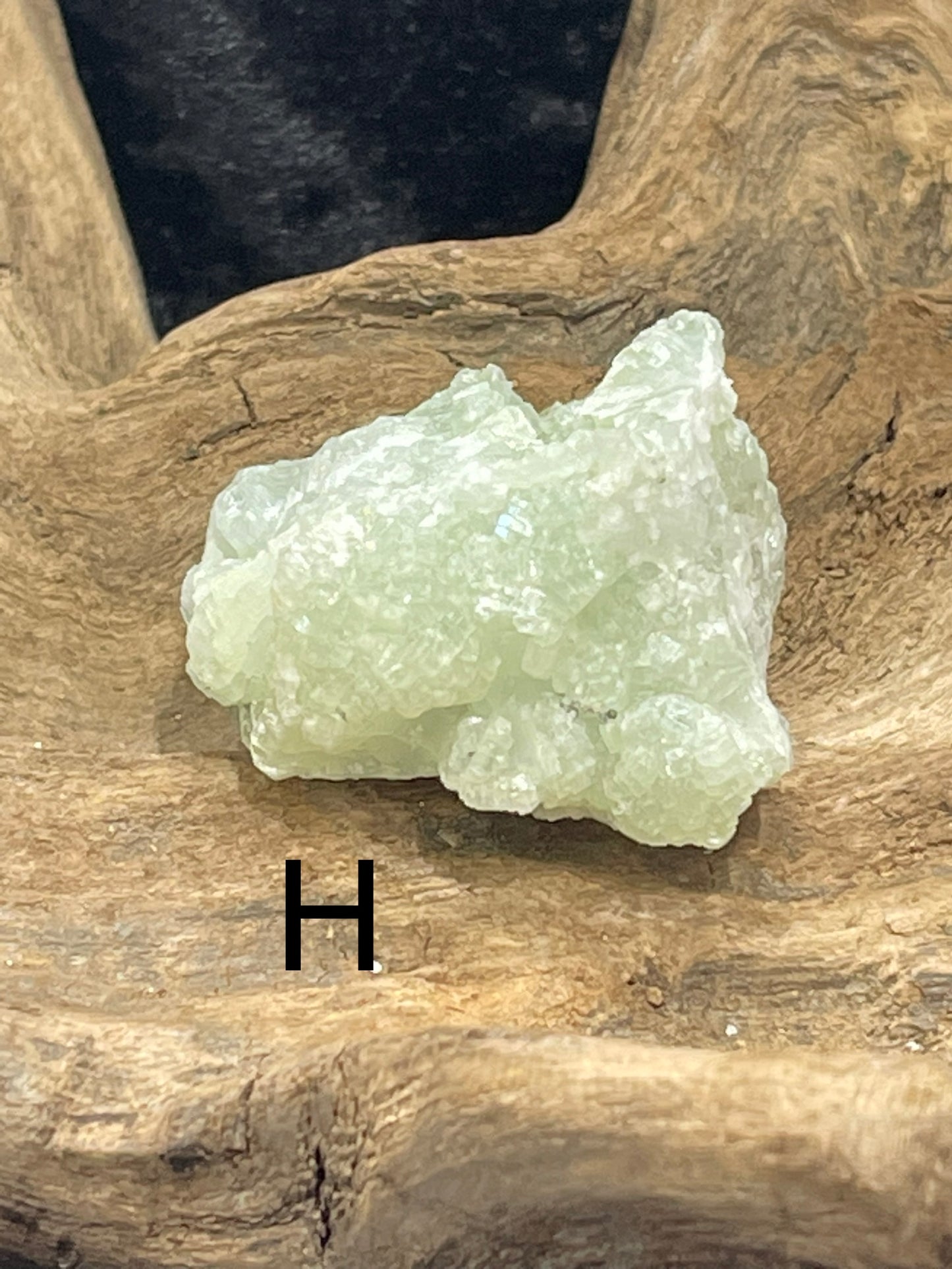 Prehnite clusters