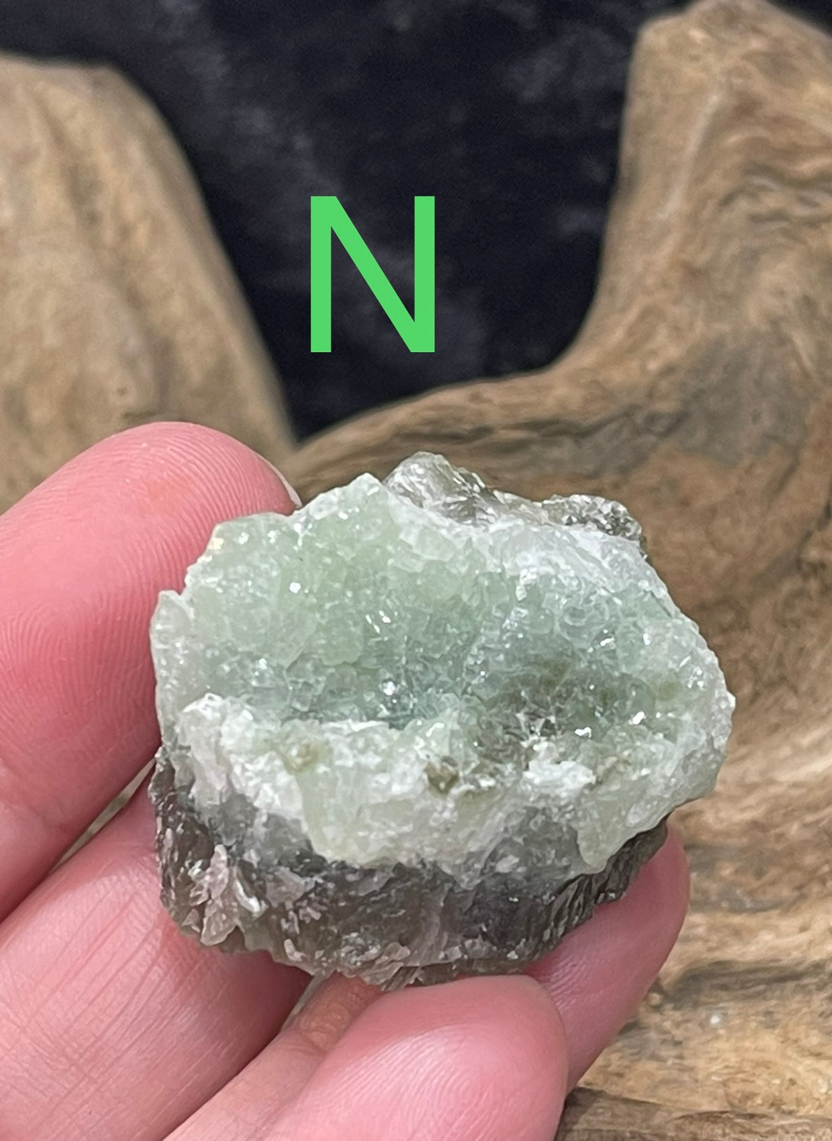 Prehnite clusters